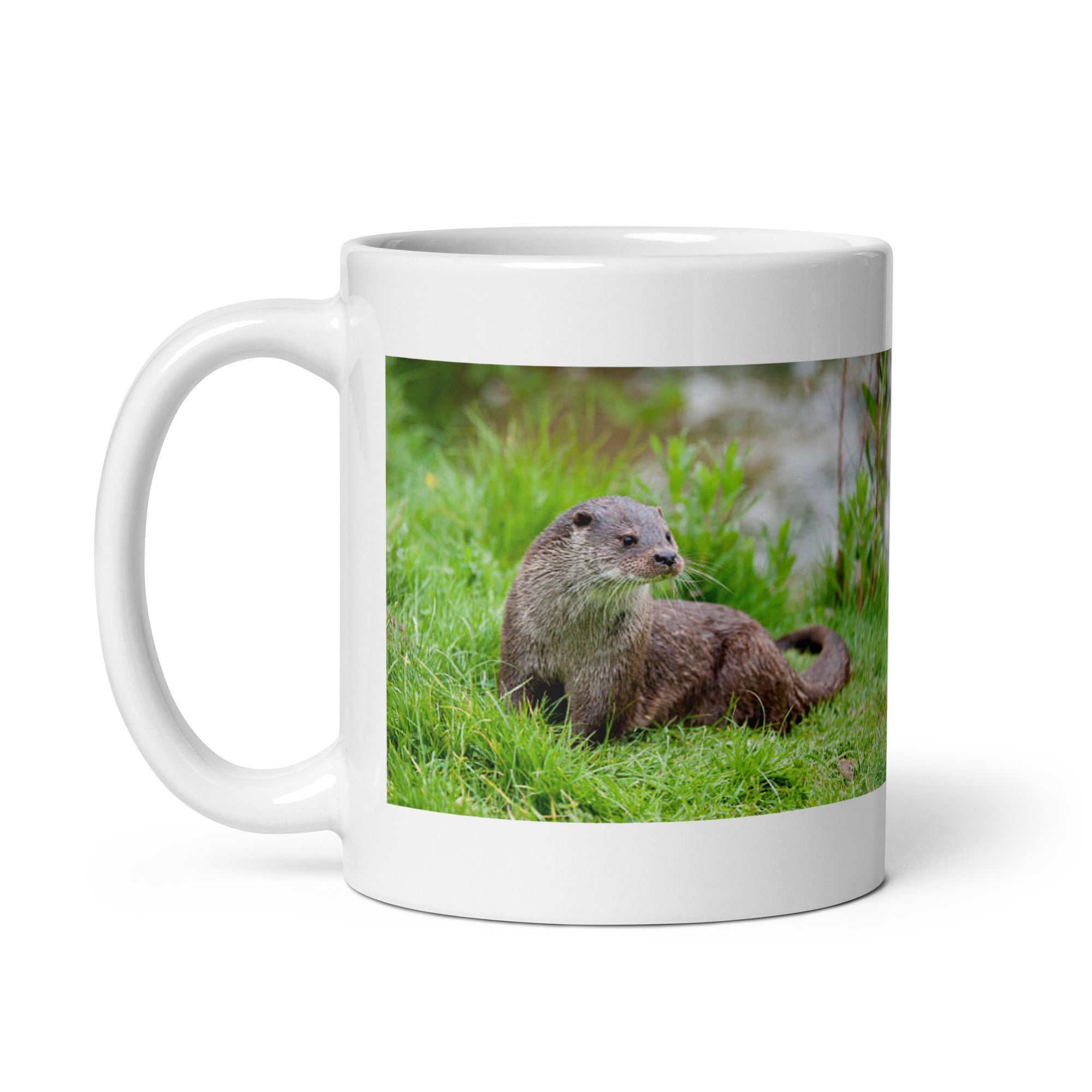 Otter Mug #1: The Playful River Runner (Ceramic)