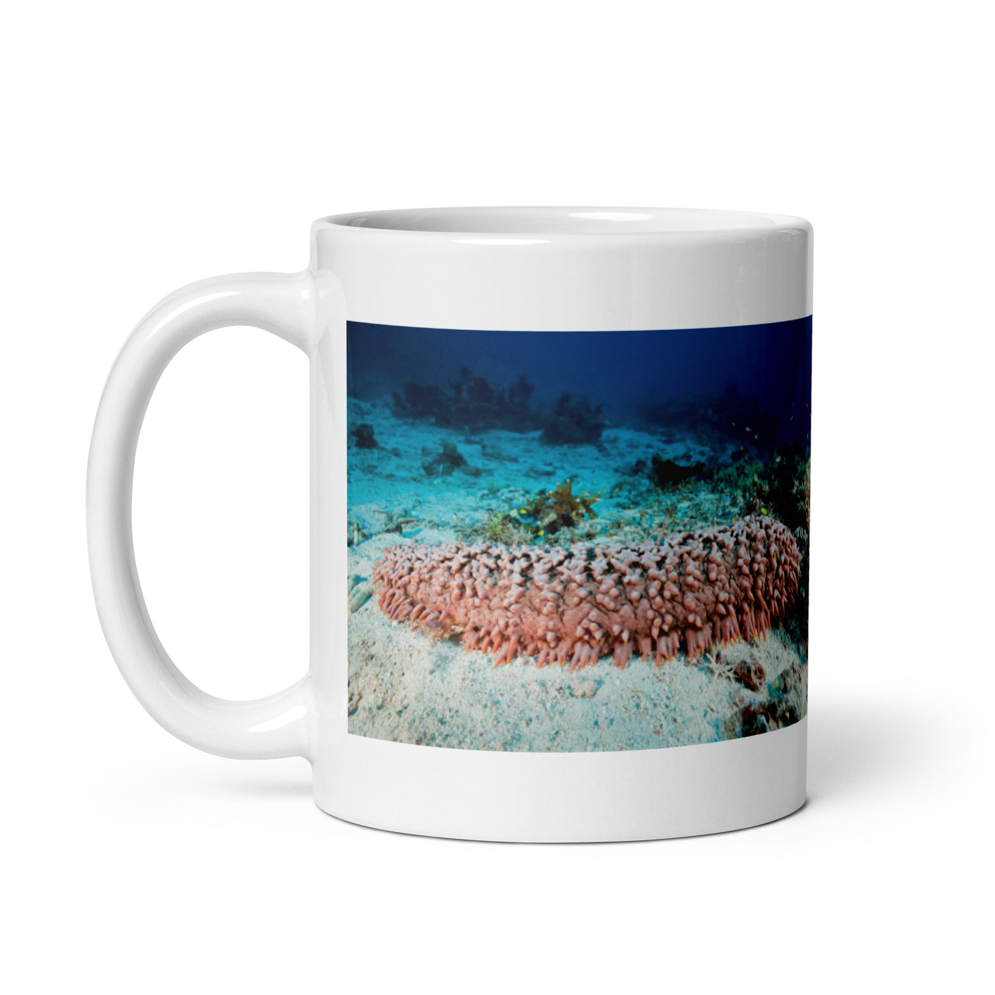 Sea Cucumber Mug #1: The Ocean Recycler (Ceramic)