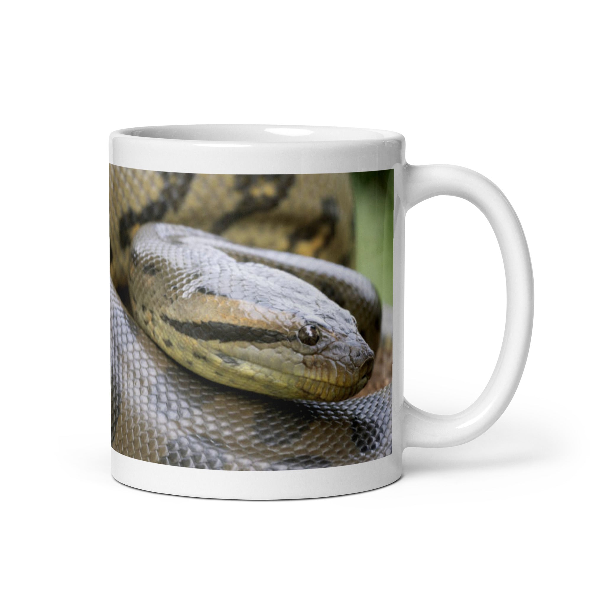 "Anaconda Mug #1: Power and Mystery of the Rainforest  (Ceramic)"