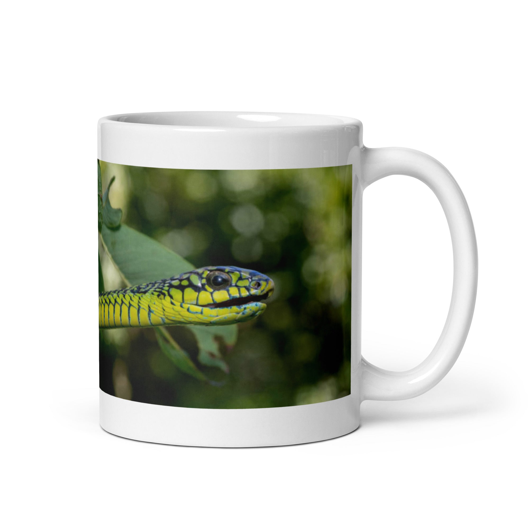 "Boomslang Mug #1: Elegance and Stealth of the Canopy  (Ceramic)"