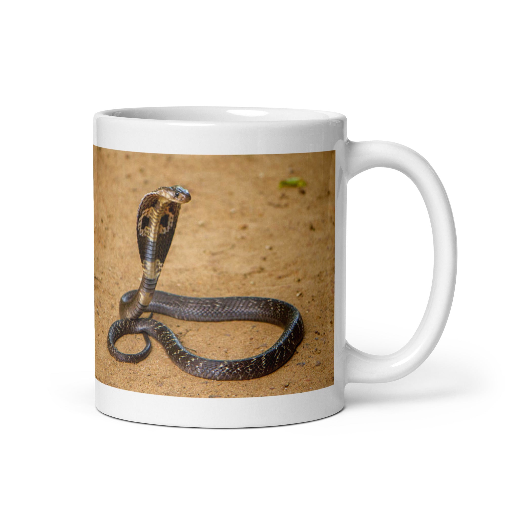 "Cobra Mug #1:  Power and Mystique of the Wild  (Ceramic)" - 0