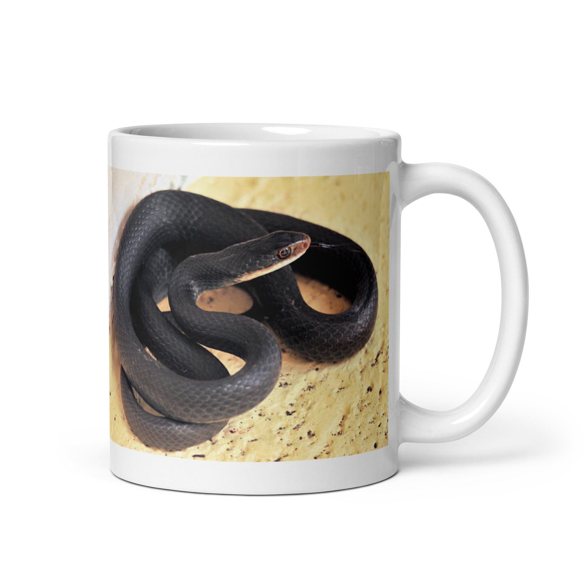 "Racer Snake Mug #1: Speed and Sleekness of the Wild (Ceramic)"