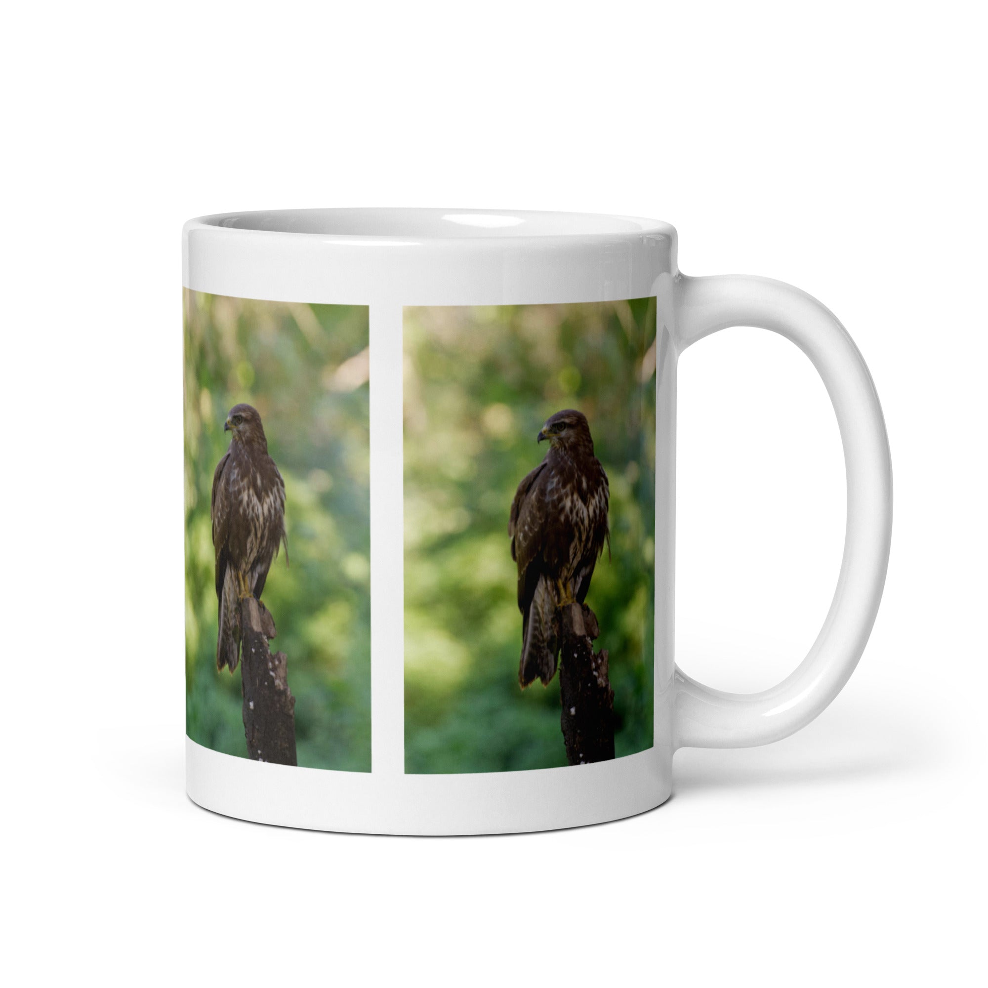 "Buzzard Mug #1: The Soaring Sentinel (Ceramic)" - 0