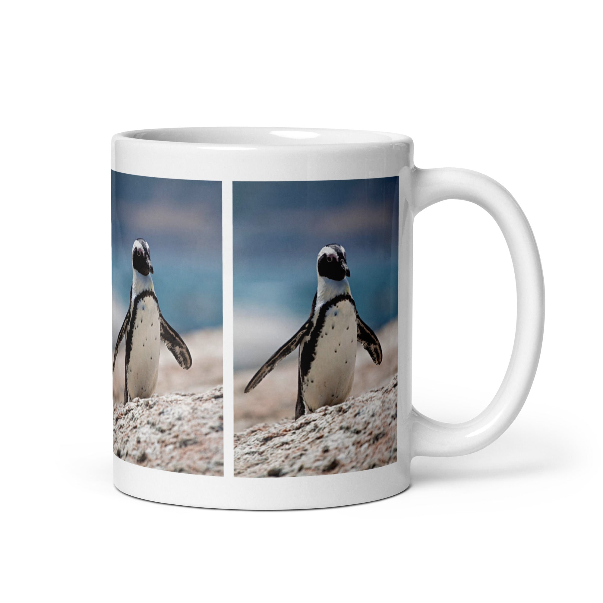 "African Penguin Mug #1: The Waddling Wonder (Ceramic)"