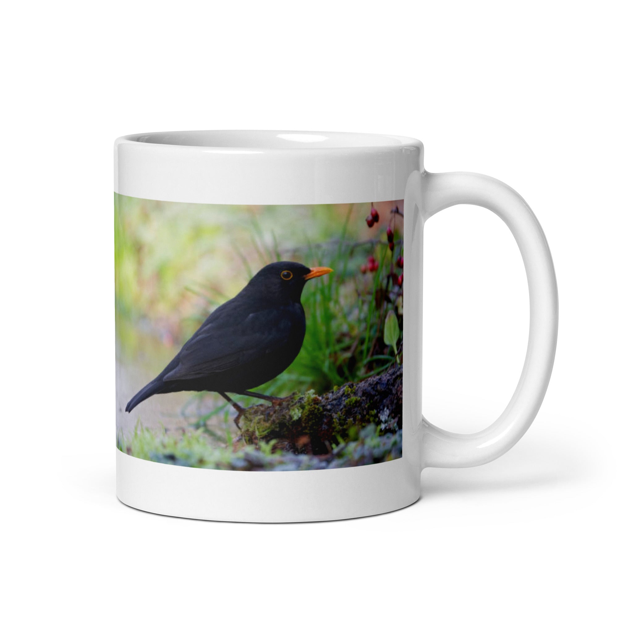 "Blackbird Mug #1: The Melodious Maestro (Ceramic)"