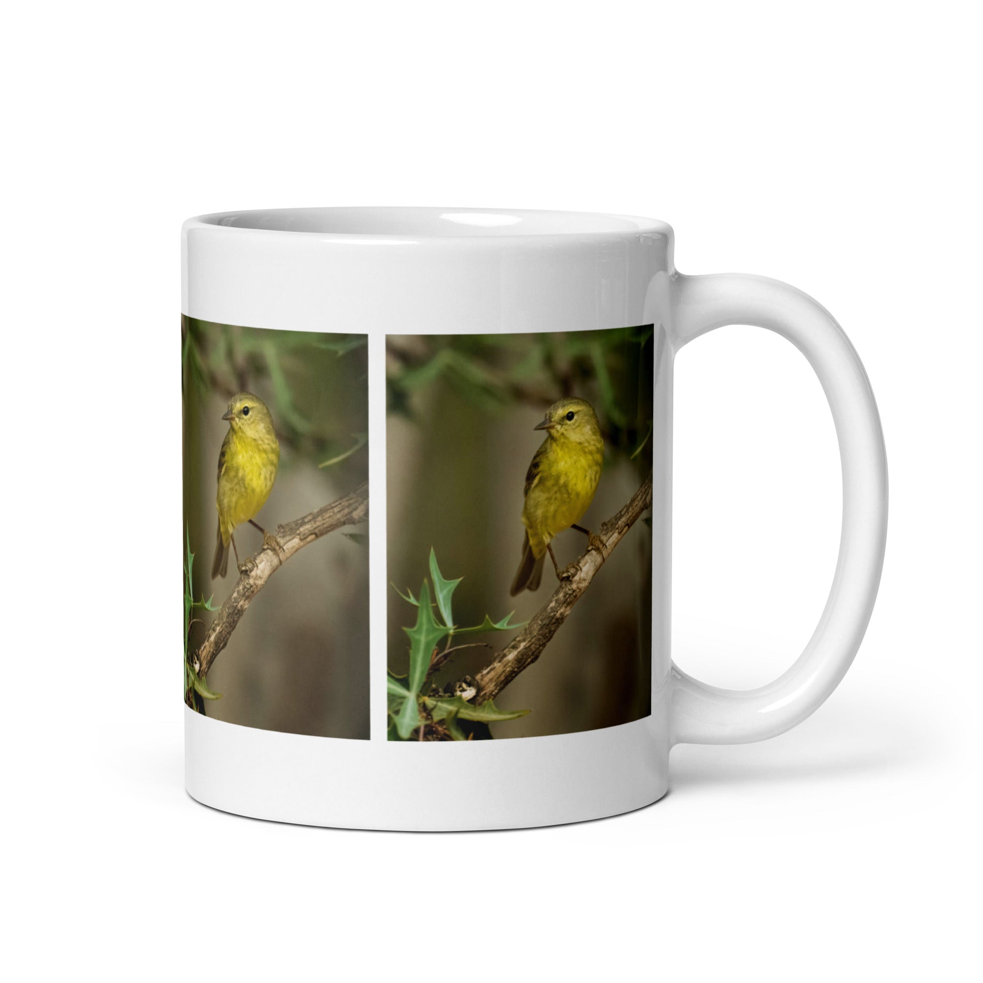 "Warbler Mug #1: The Tiny Treble Singer (Ceramic)" - 0