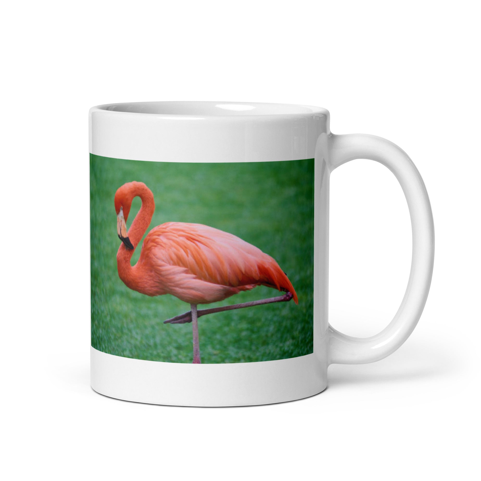 "Flamingo Mug #1: The Pink Parade (Ceramic)" - 0