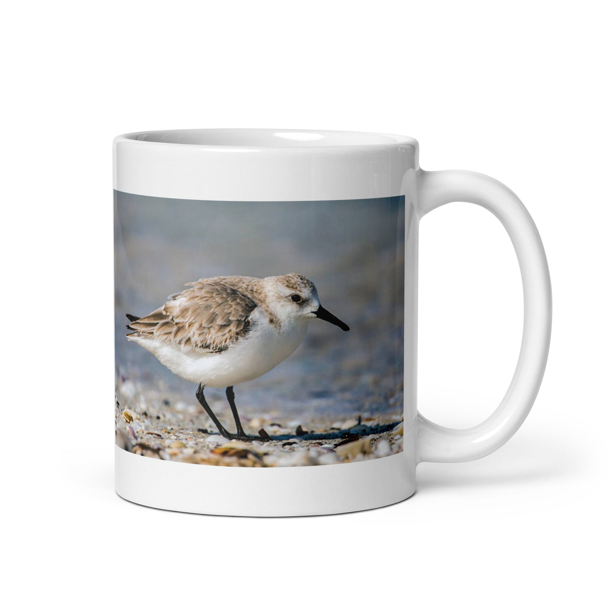 "Sandpiper Mug #1: The Shoreline Sprinter (Ceramic)"