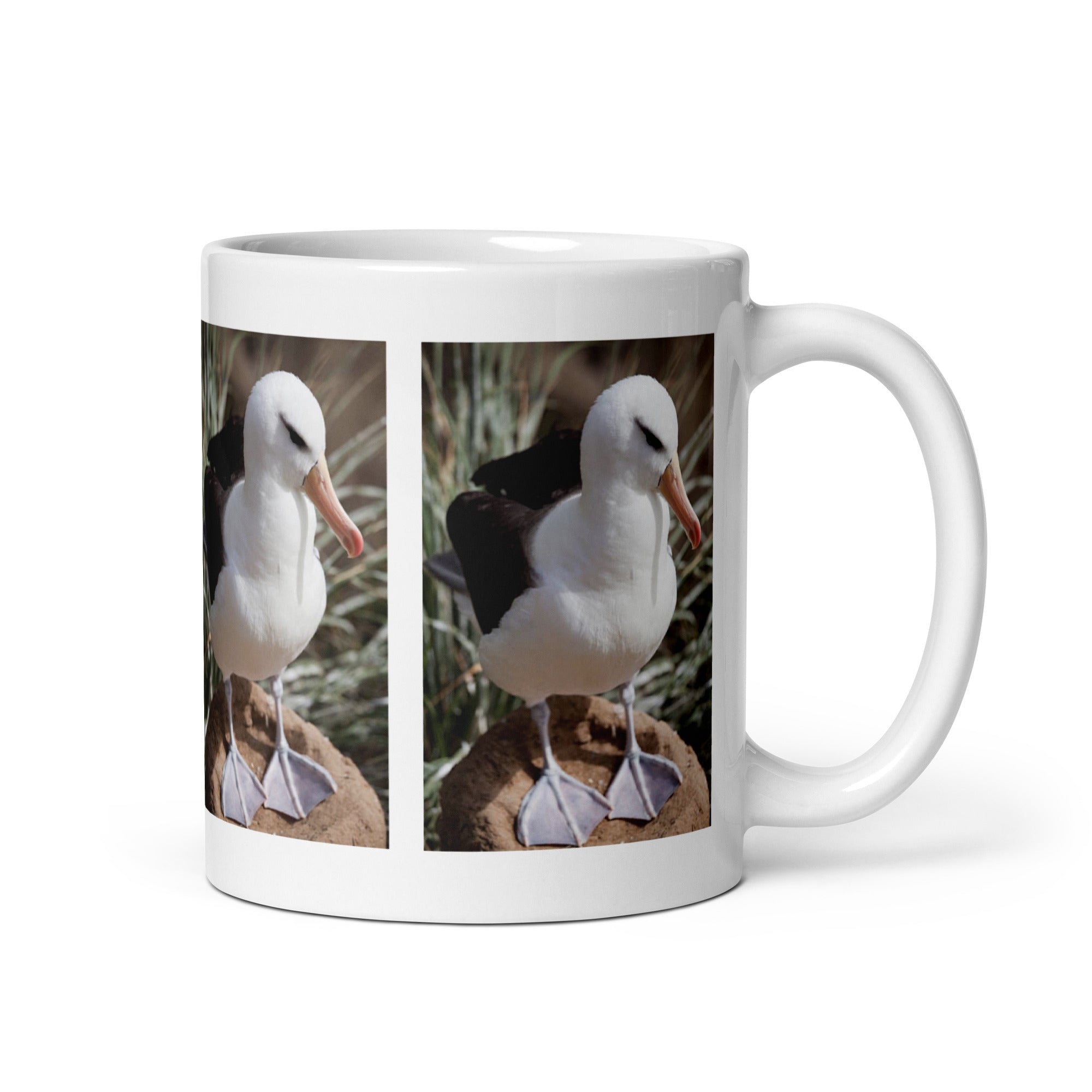 "Albatross Mug #1: The Winged Wanderer (Ceramic)" - 0