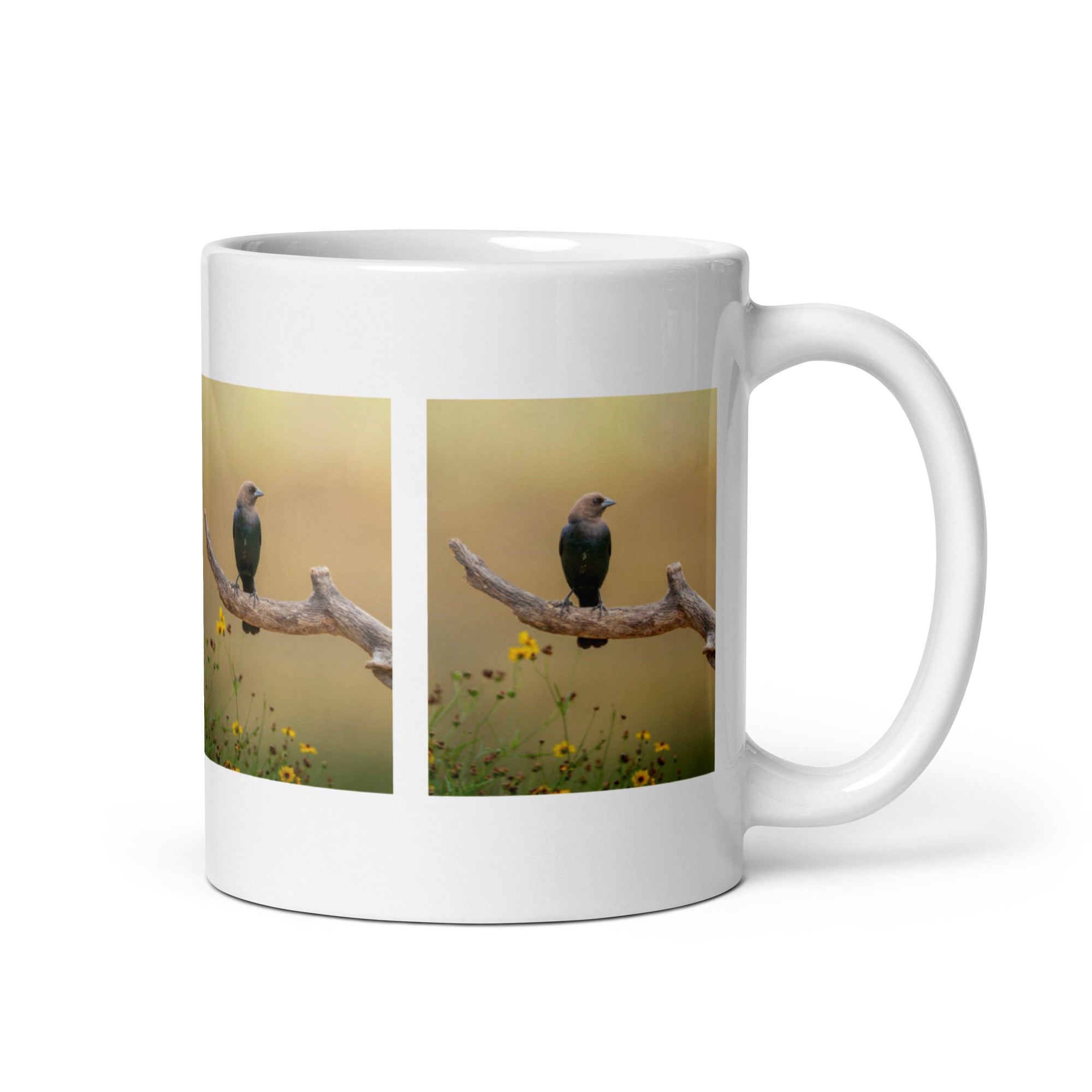 "Cowbird Mug #1: The Avian Nomad (Ceramic)"