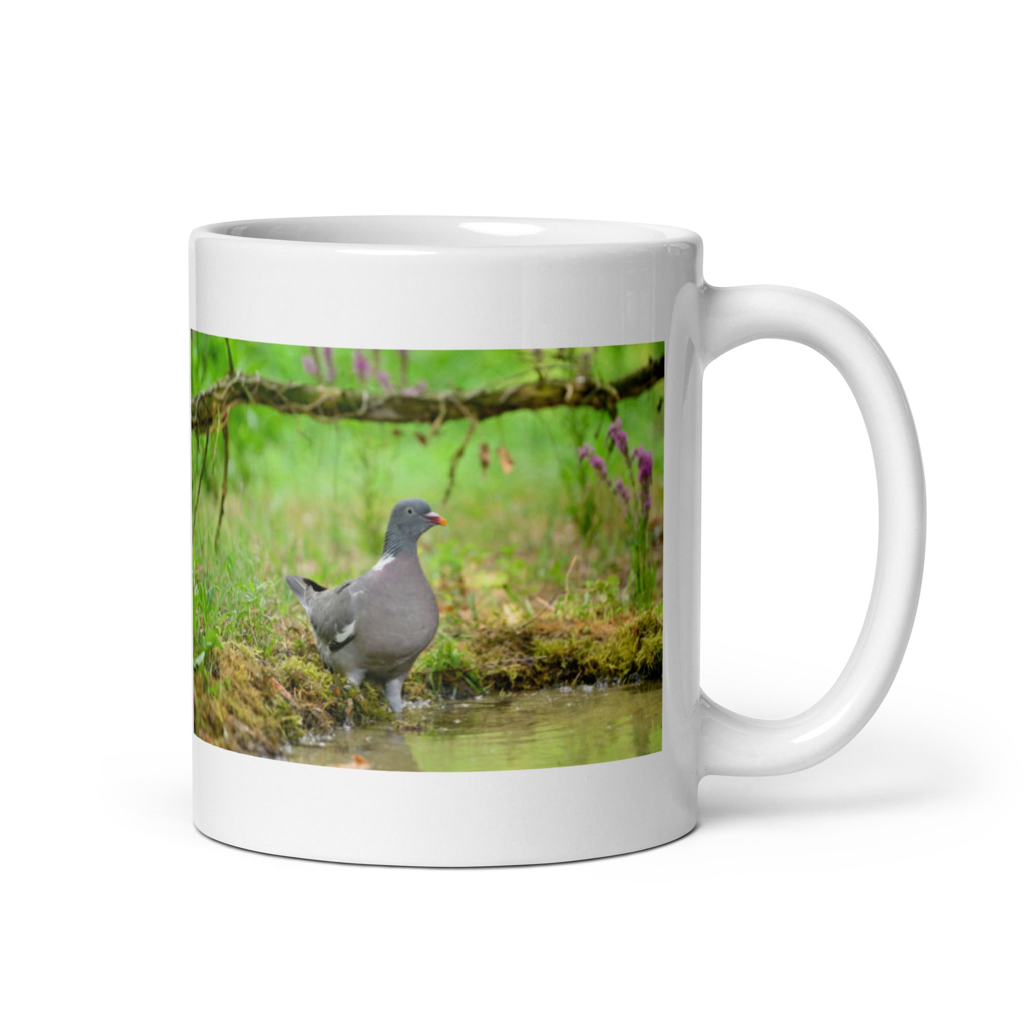 "Pigeon & Dove Mug #1: The Symbol of Peace (Ceramic)" - 0