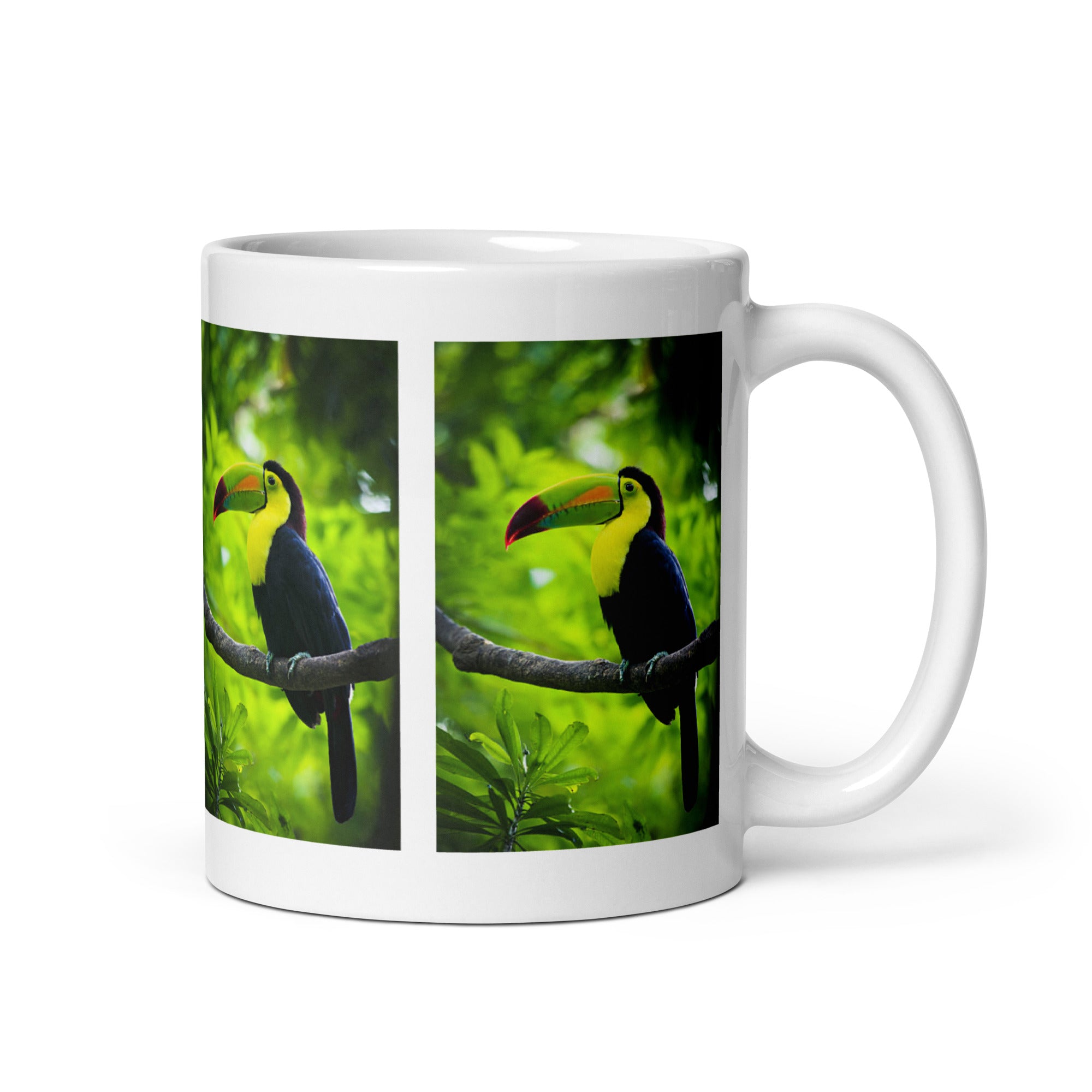 "Toucan Mug #1: The Beak of the Jungle (Ceramic)"