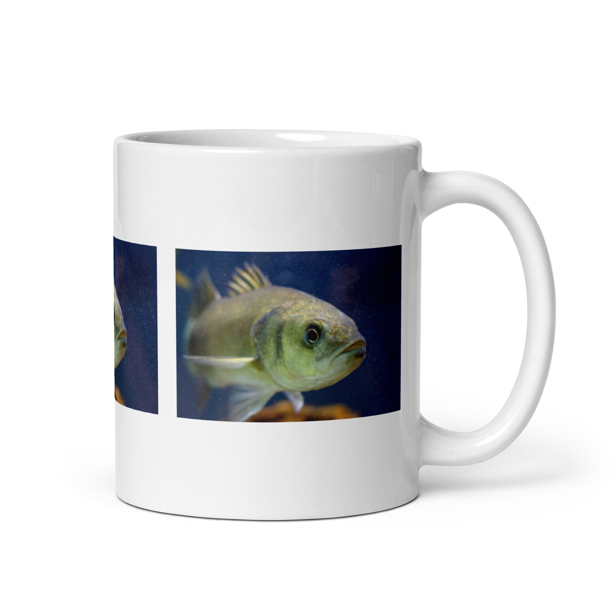 "Bass Mug #1: The Angler's Prize (Ceramic)" - 0