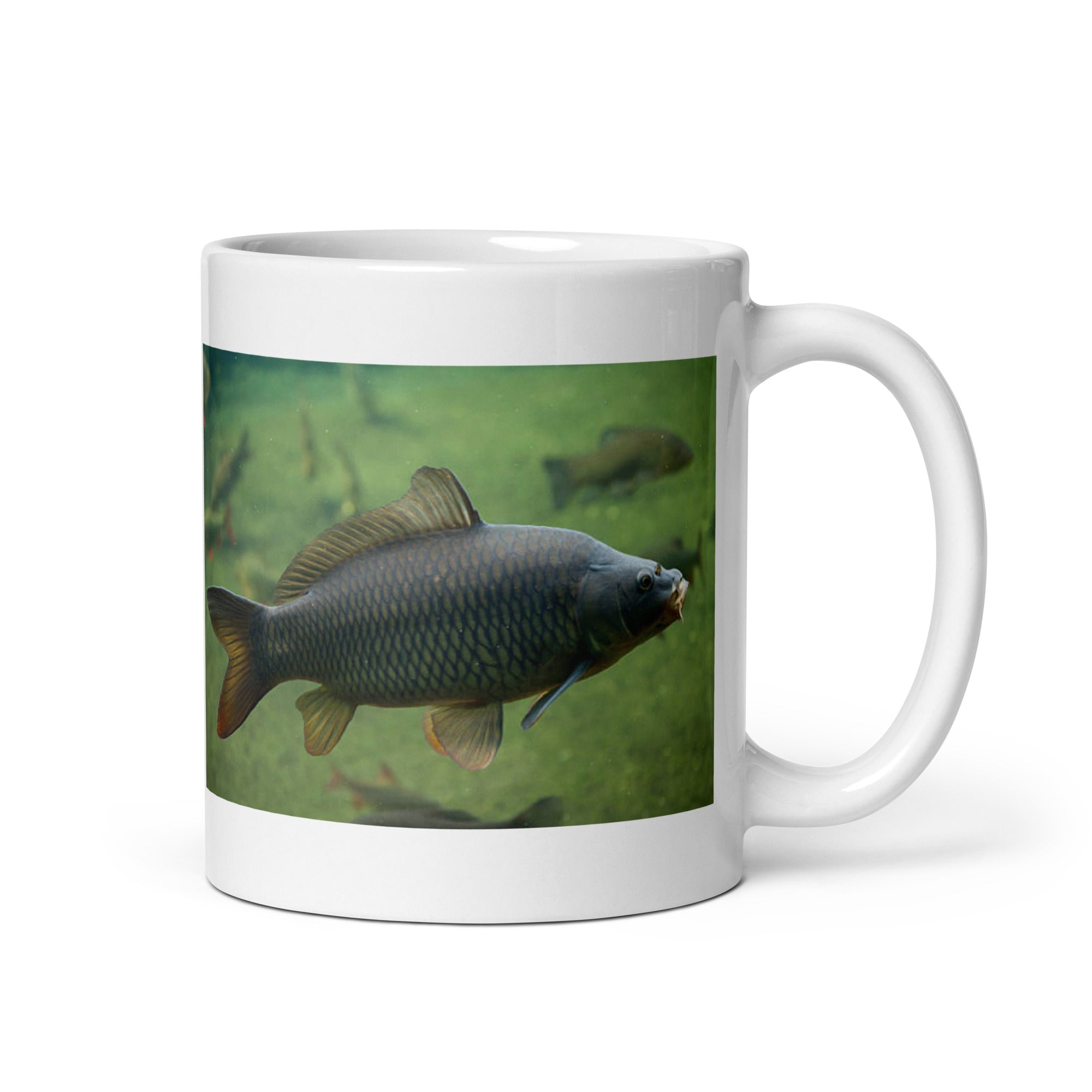 "Carp Mug #1: The Bottom-Dwelling Behemoth (Ceramic)"