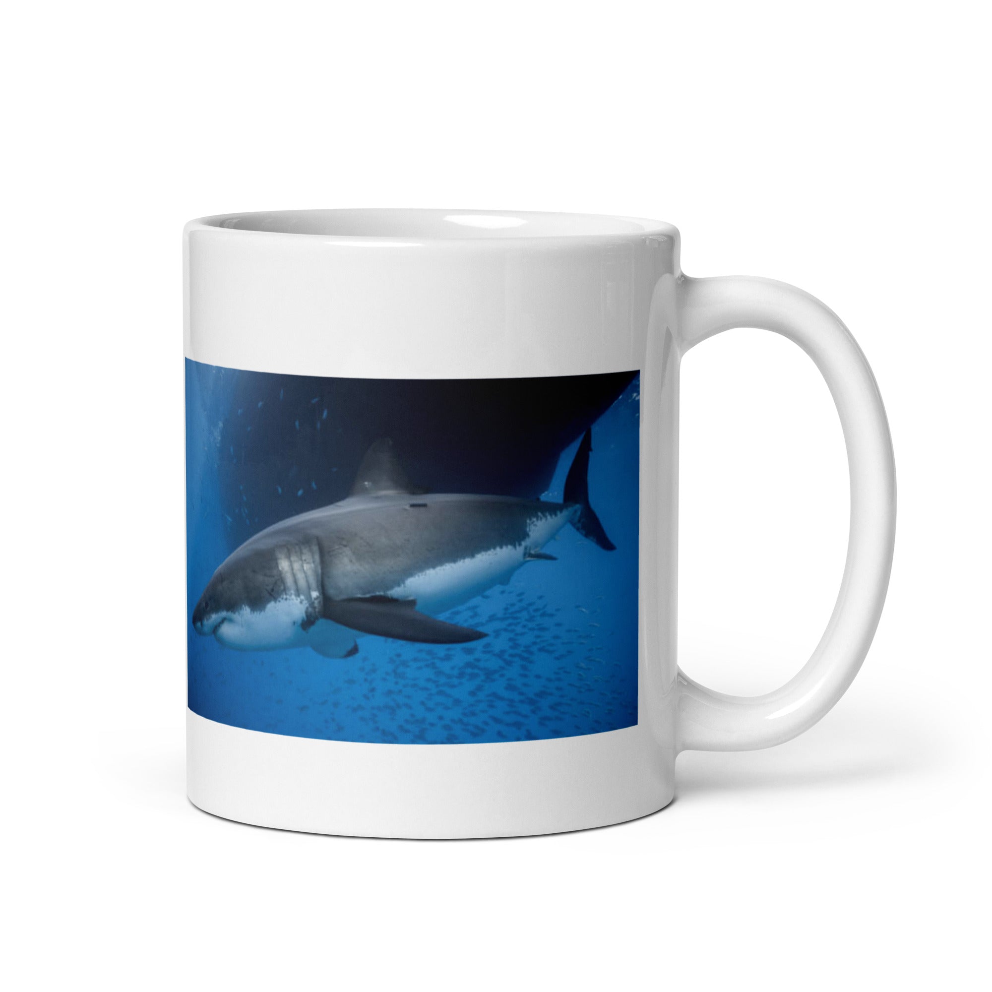 "Great White Shark Mug #1: The Apex Predator (Ceramic)"