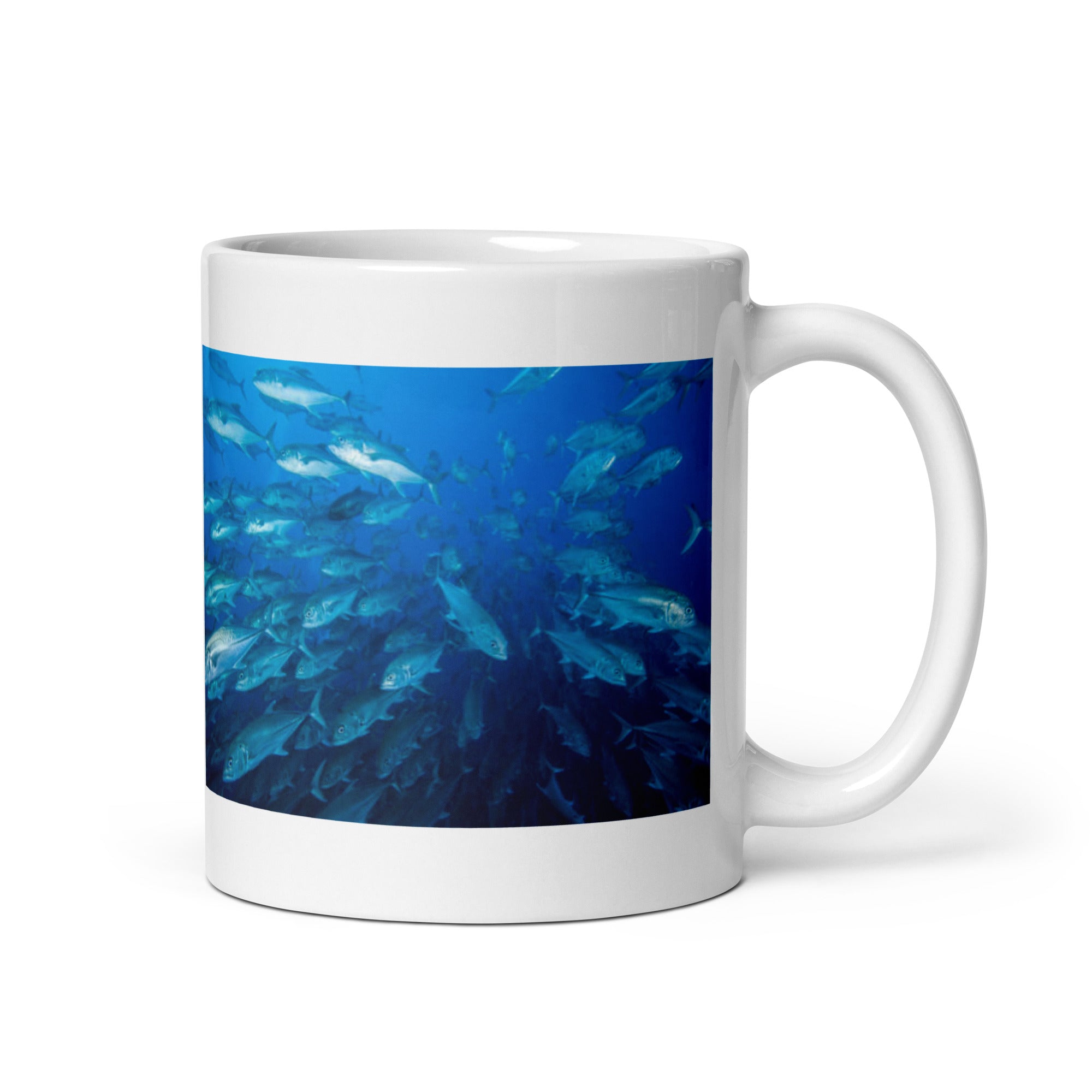 "Herring Mug #1: The Shimmering Schooler (Ceramic)" - 0