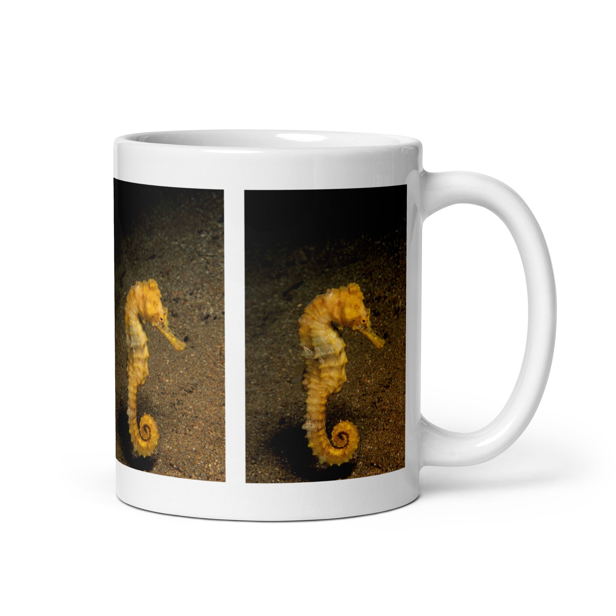 "Seahorse Mug #1: The Upright Swimmer (Ceramic)"