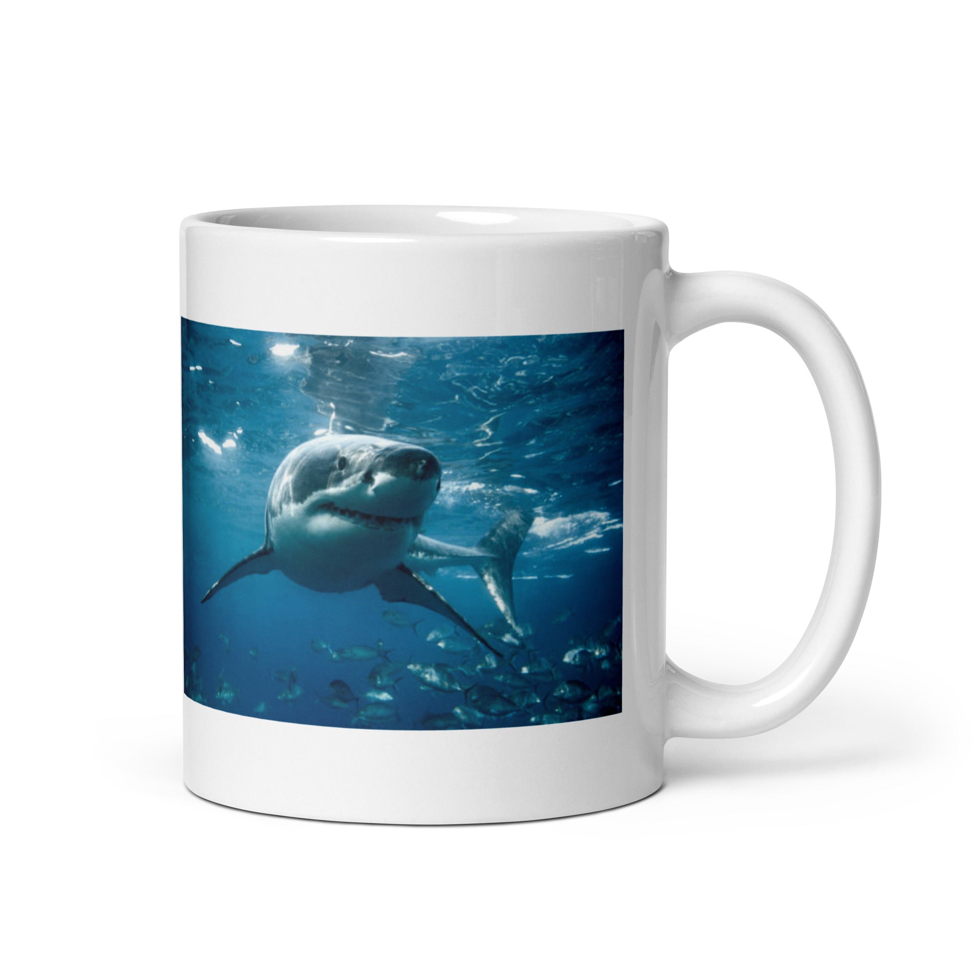 "Shark Mug #1: The Ocean Apex (Ceramic)" - 0