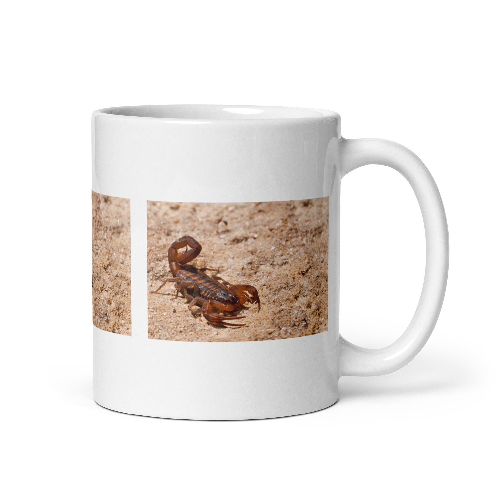 "Scorpion Mug #1: The Glowing Guardian (Ceramic)" - 0