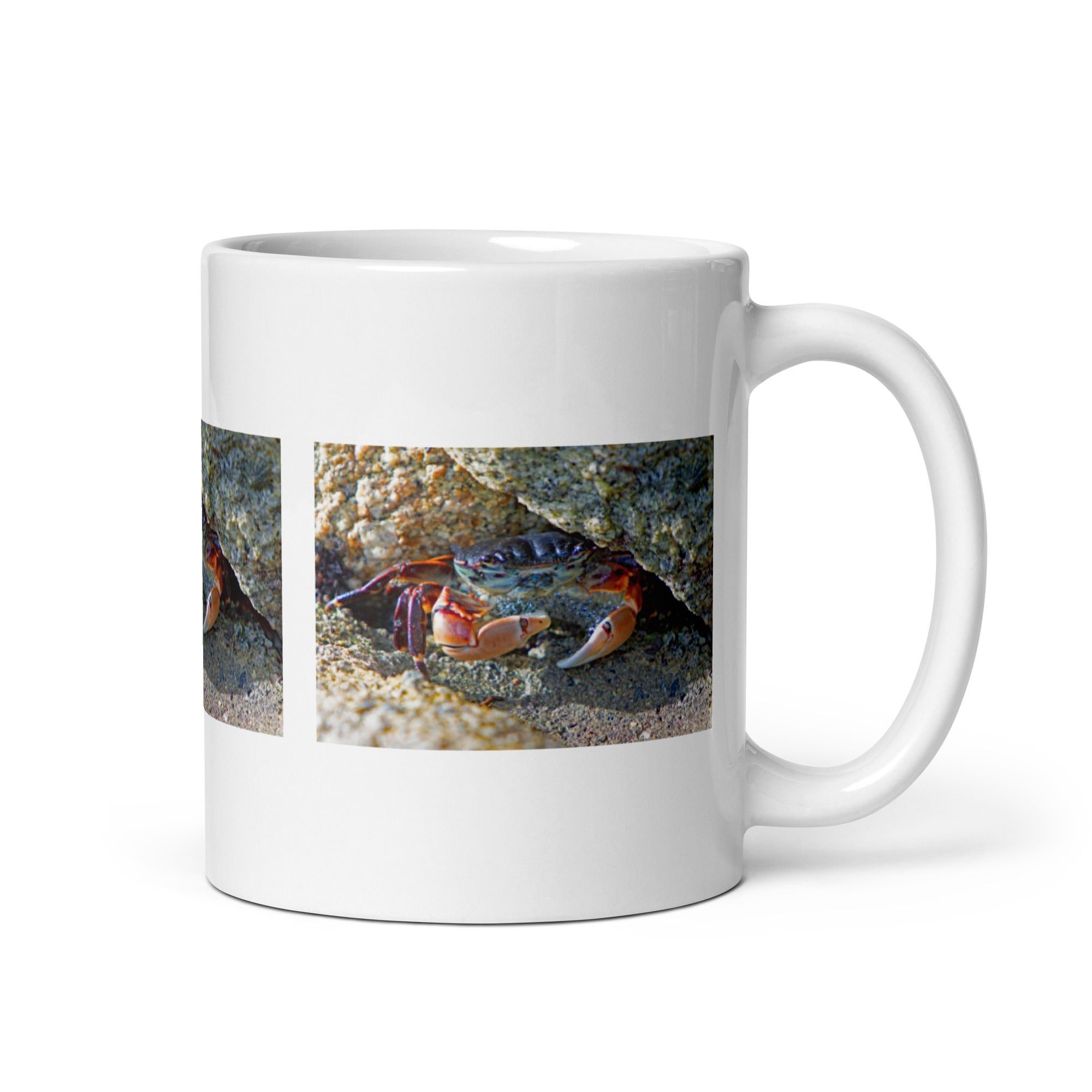 "Crab Mug #1: The Tenacious Pincher (Ceramic)"