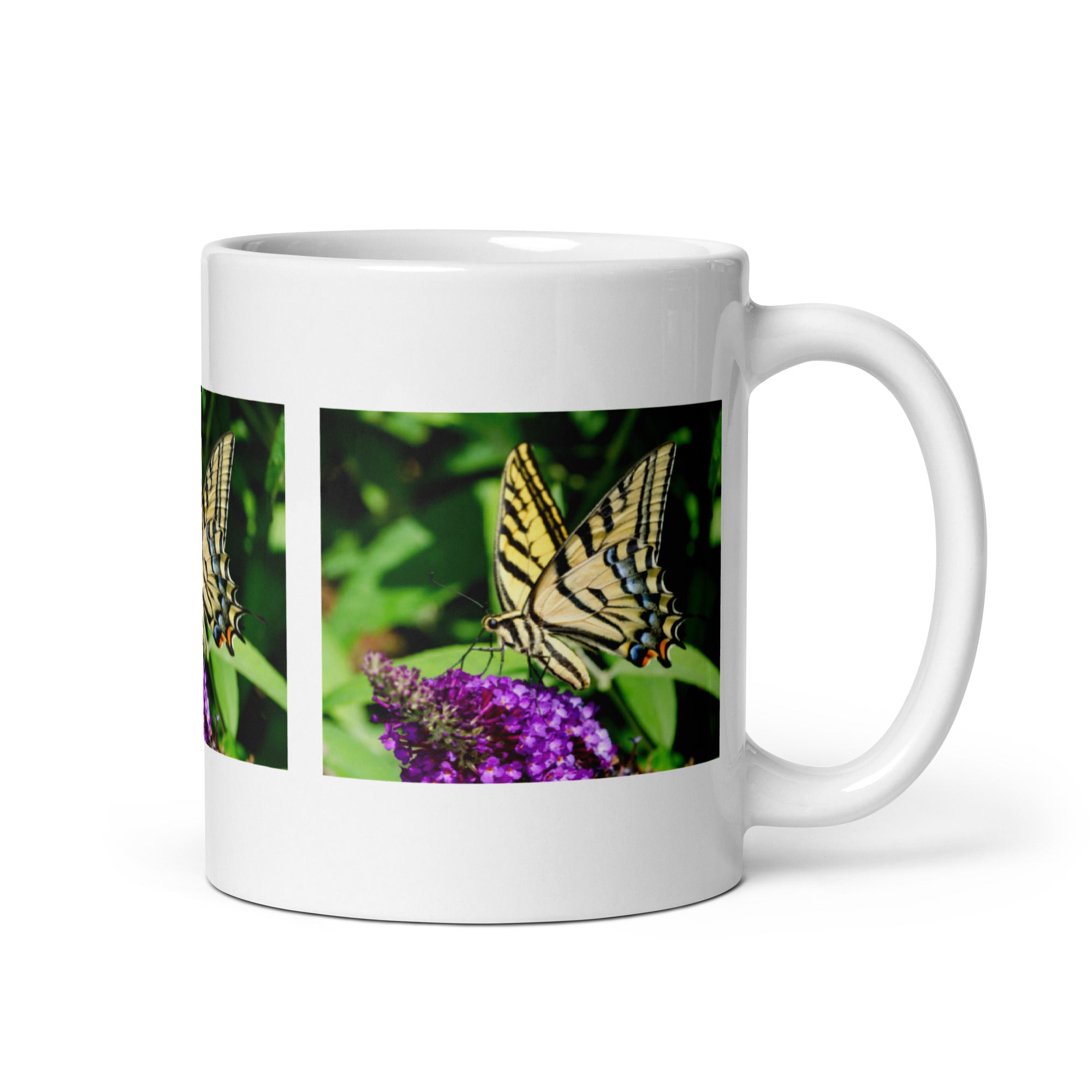 "Butterfly & Moth Mug #1: The Winged Metamorphosis (Ceramic)" - 0