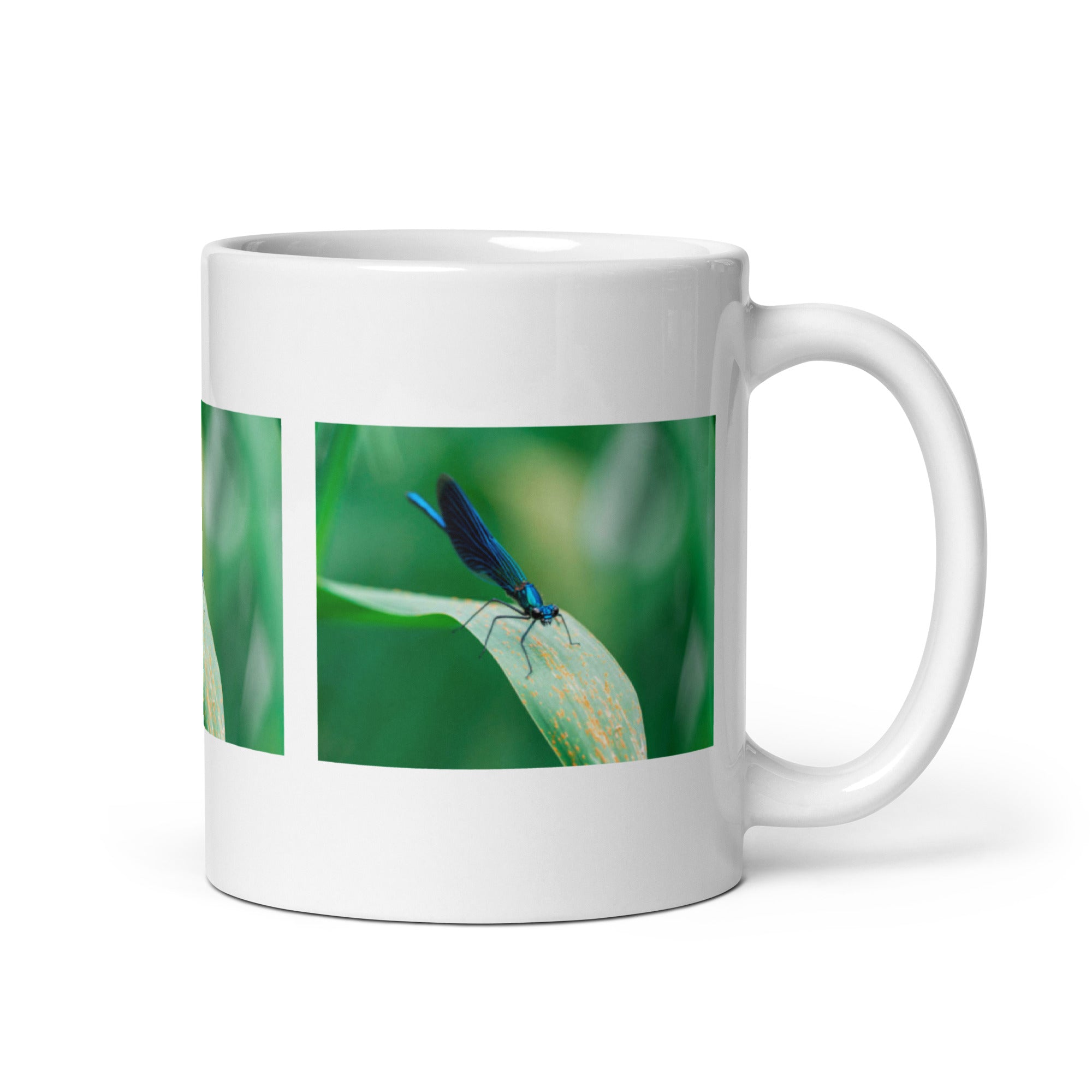 "Dragonfly Mug #1: The Aerial Acrobat (Ceramic)" - 0