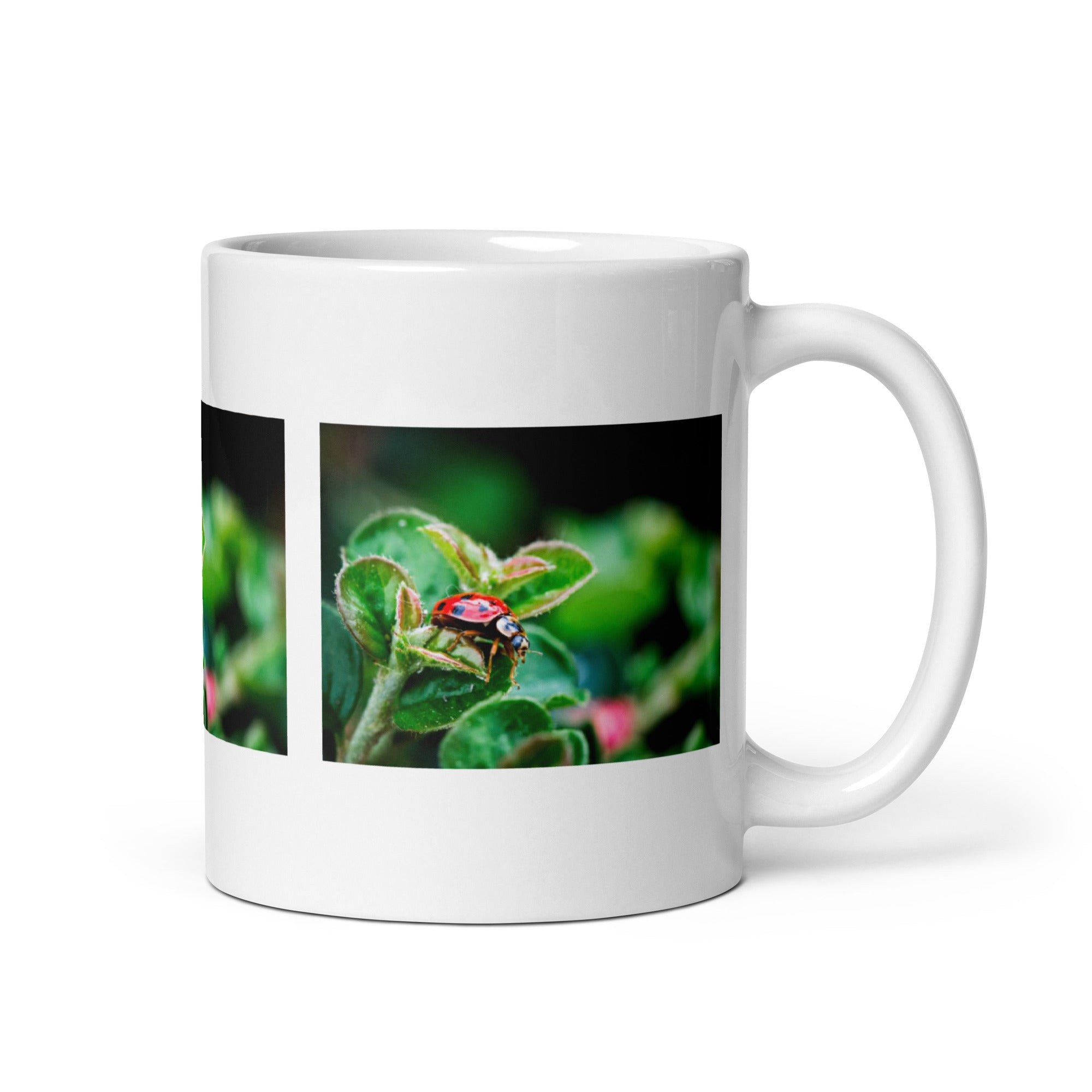 "Ladybug Mug #1: The Garden Guardian (Ceramic)"