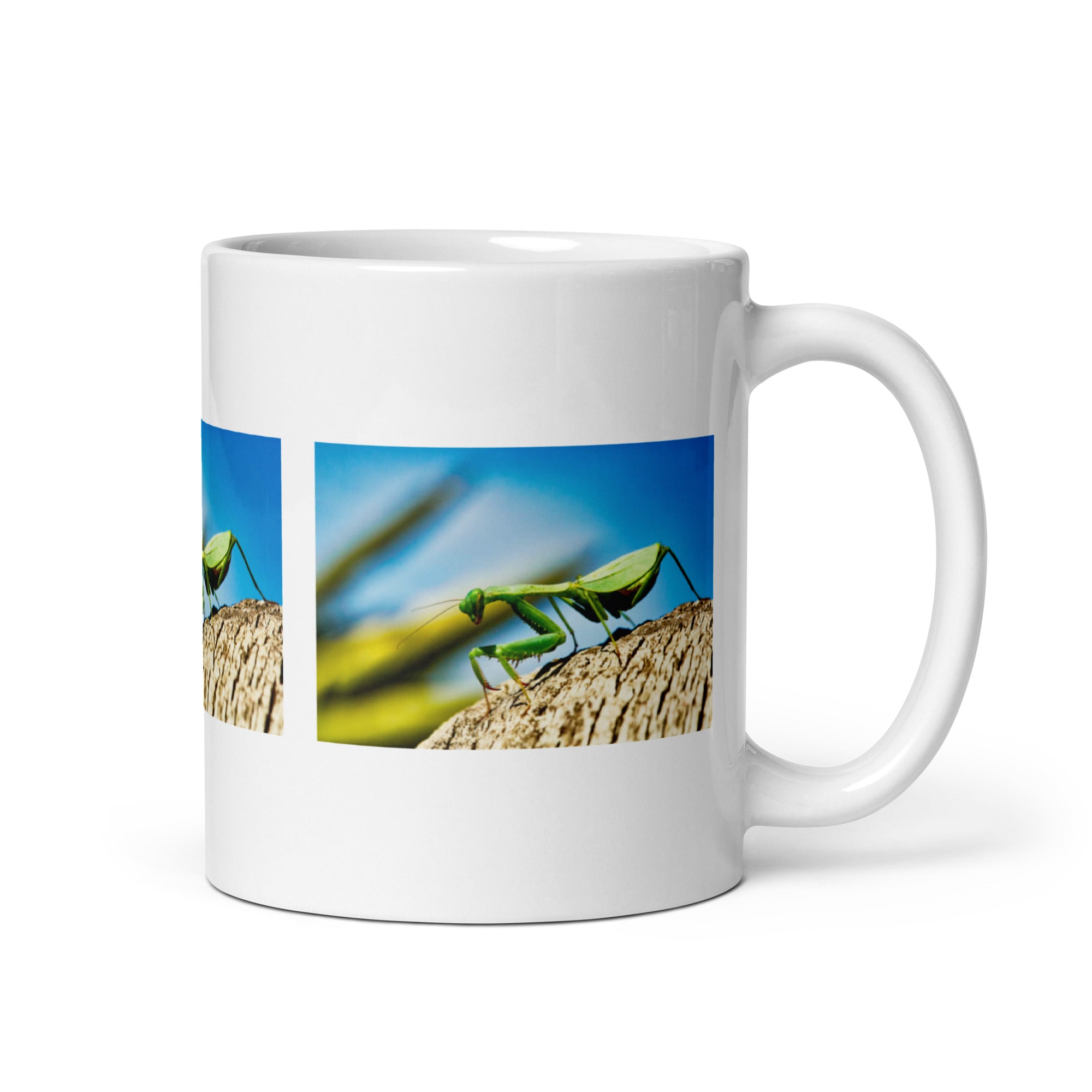 "Mantid Mug #1: The Patient Predator (Ceramic)" - 0