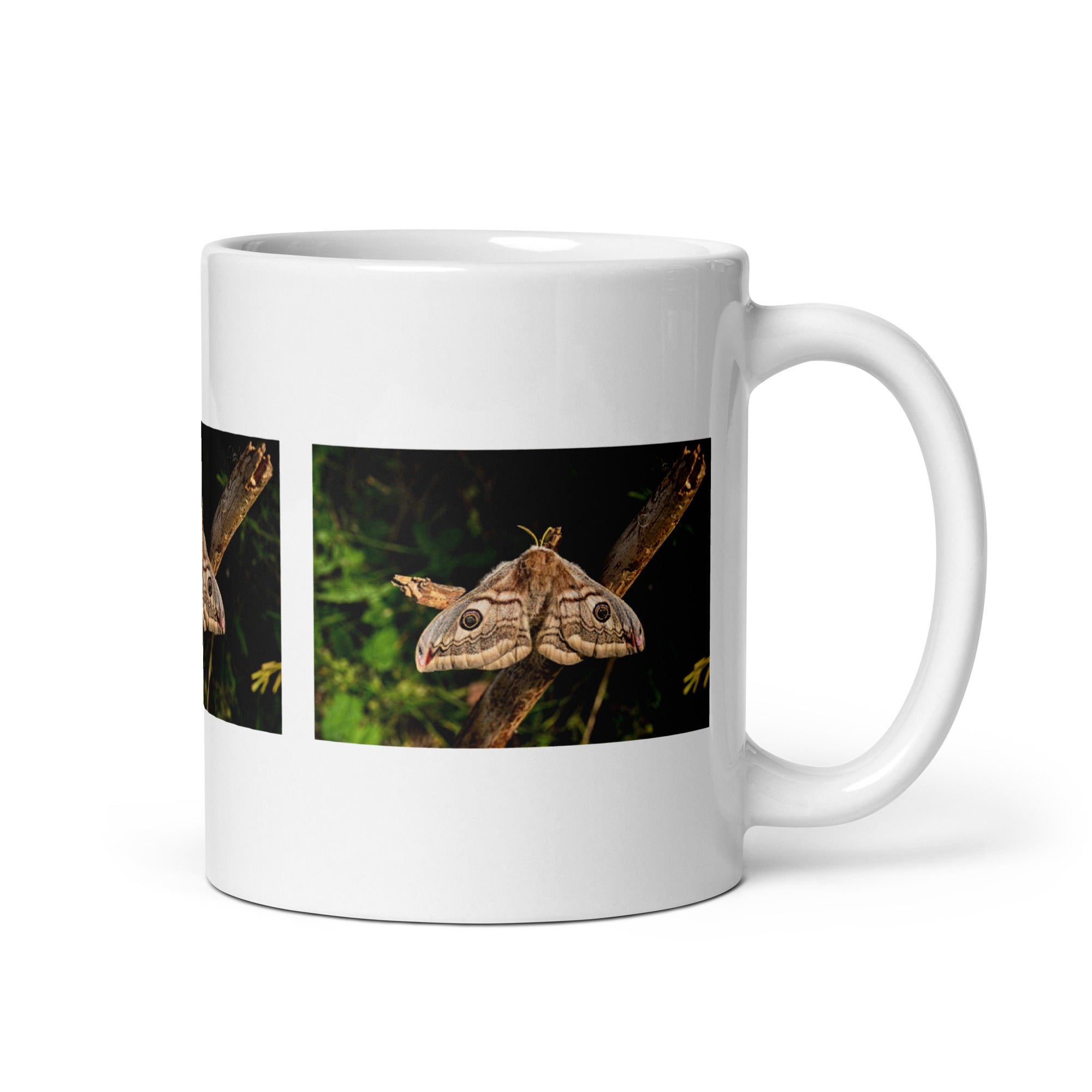 "Moth Mug #1: The Nocturnal Navigator (Ceramic)"