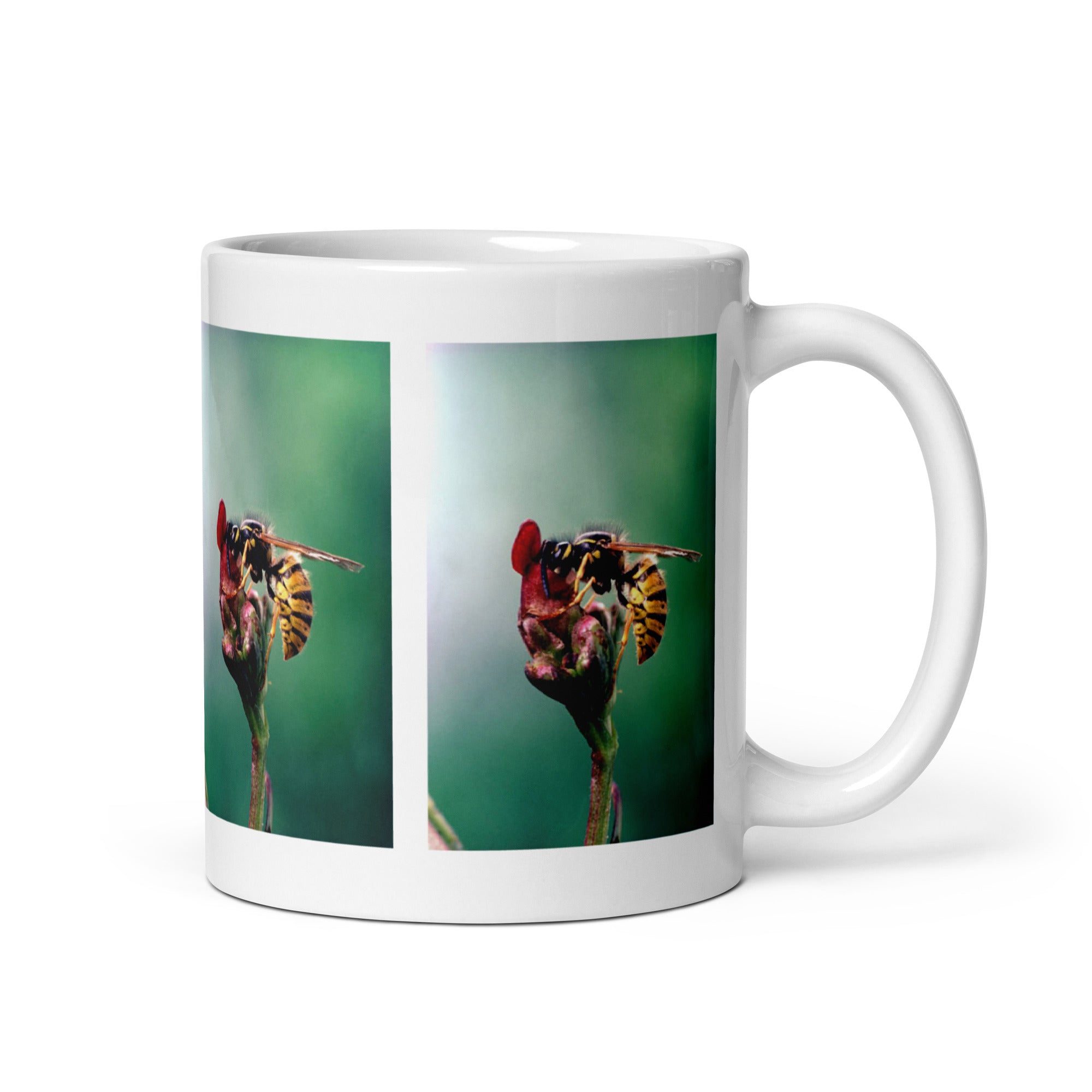 "Wasp Mug #1: The Buzzing Architect (Ceramic)"