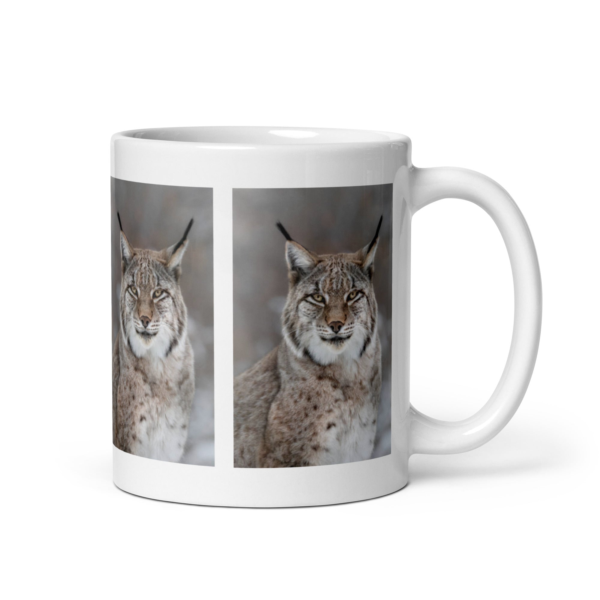 "Bobcat Mug #1: The Elusive Hunter (Ceramic)" - 0