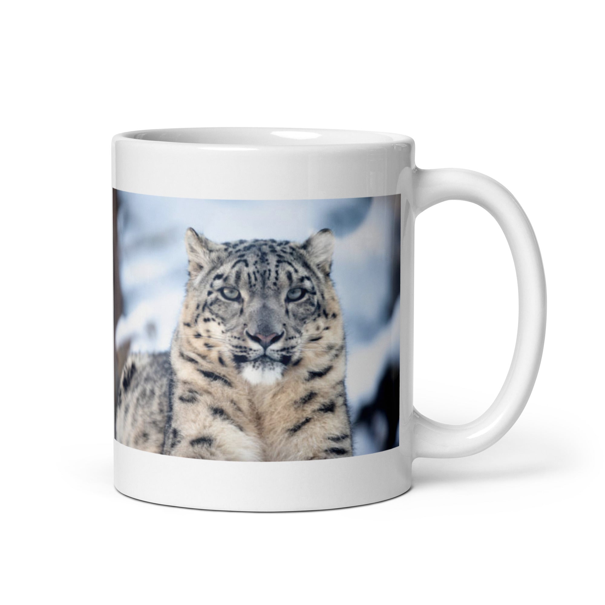 "Snow Leopard Mug #1: The Ghost of the Mountains (Ceramic)"