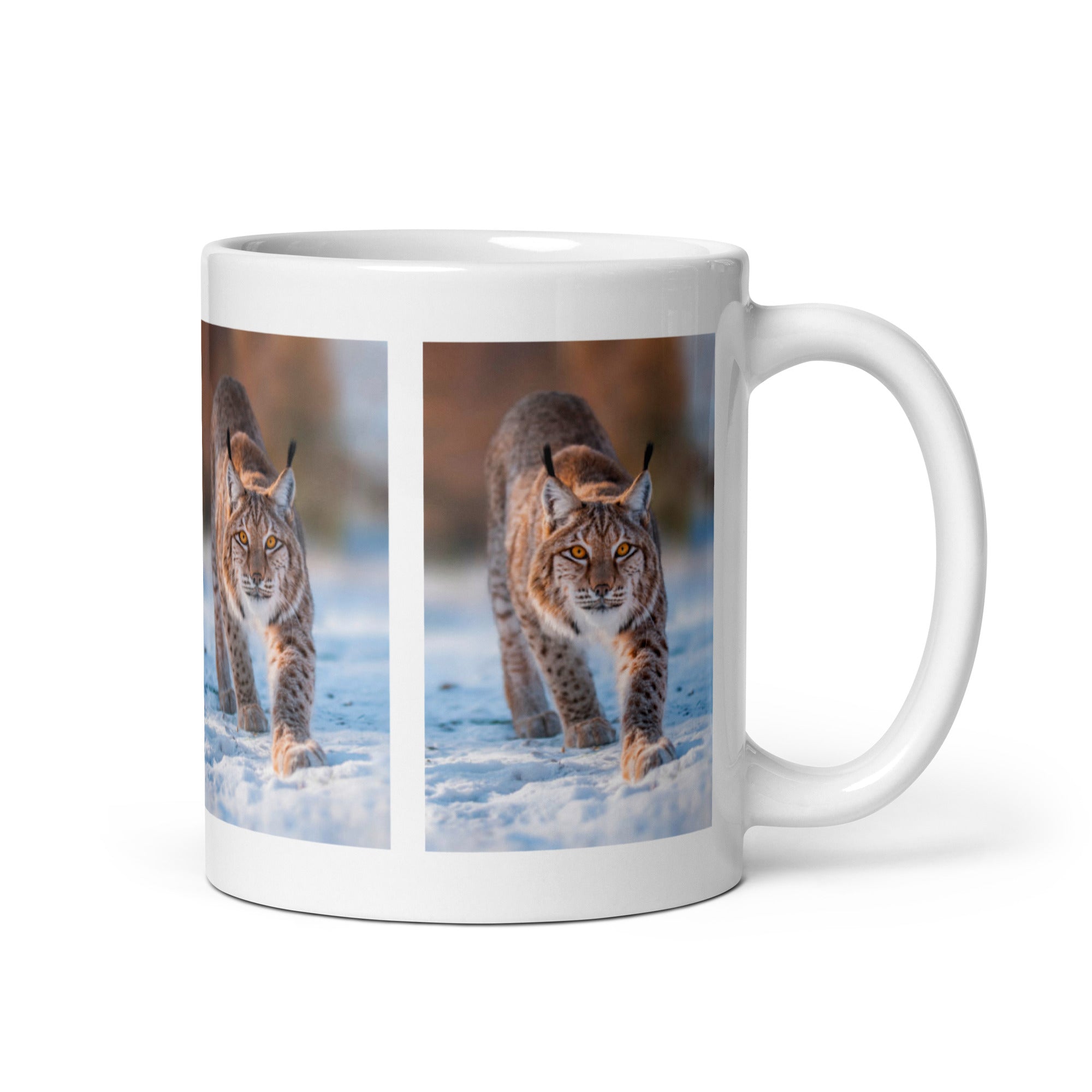 "Lynx Mug #1: The Tufted Tracker (Ceramic)" - 0