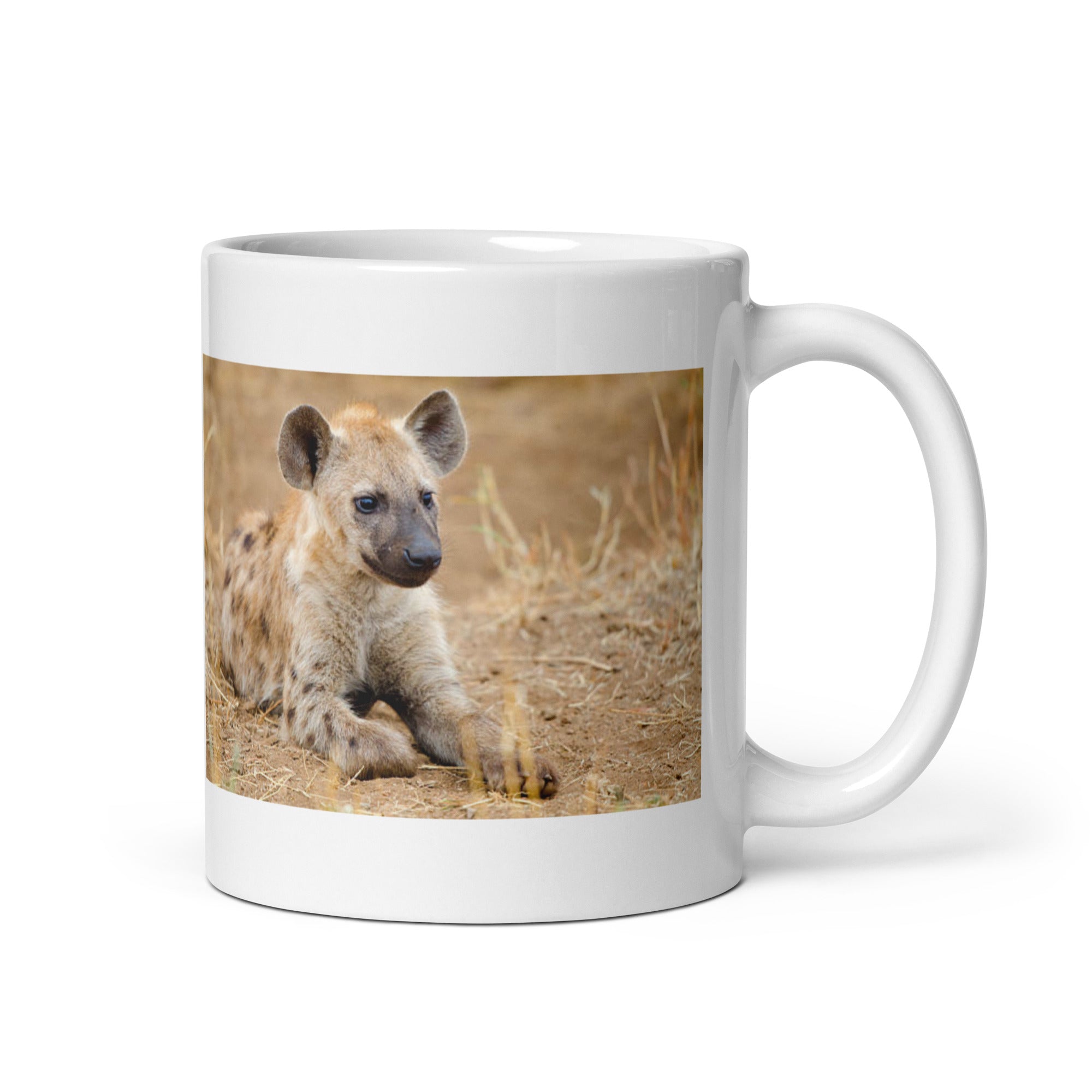 "Hyena Mug #1: The Laughing Scavenger (Ceramic)" - 0