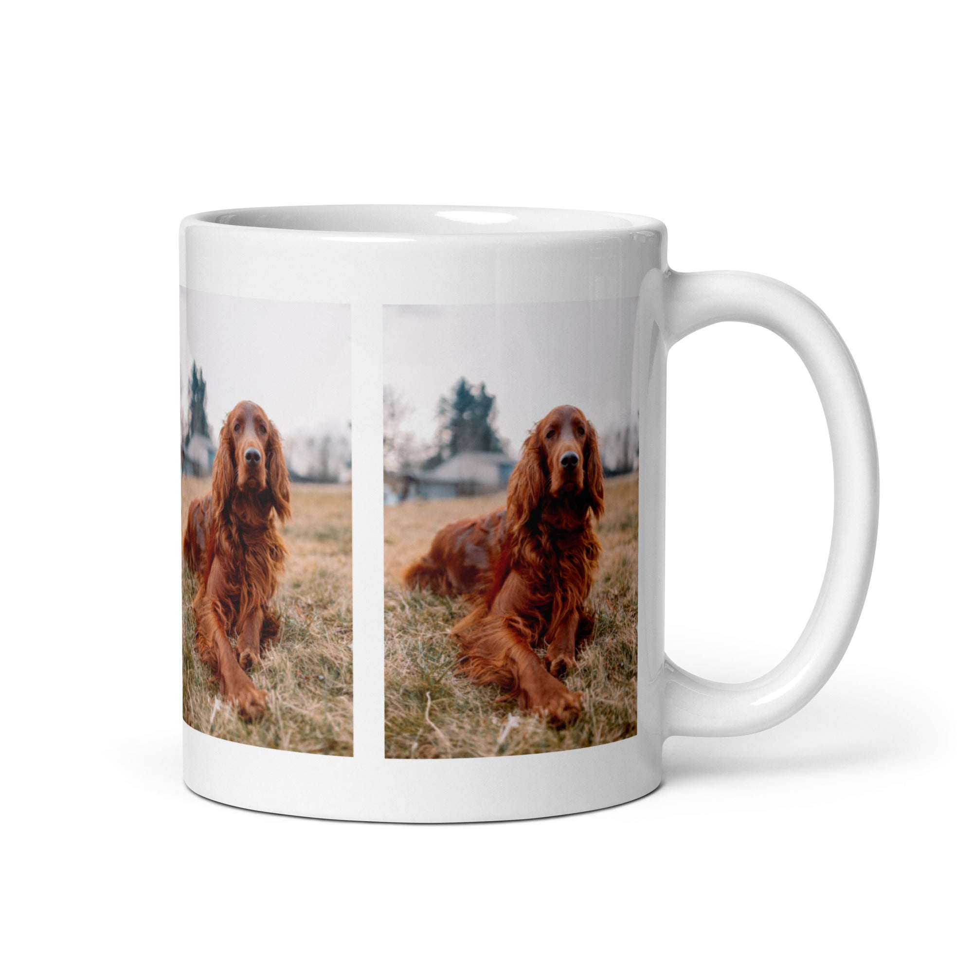 "Irish Setter Mug #1: The Energetic Flame (Ceramic)"