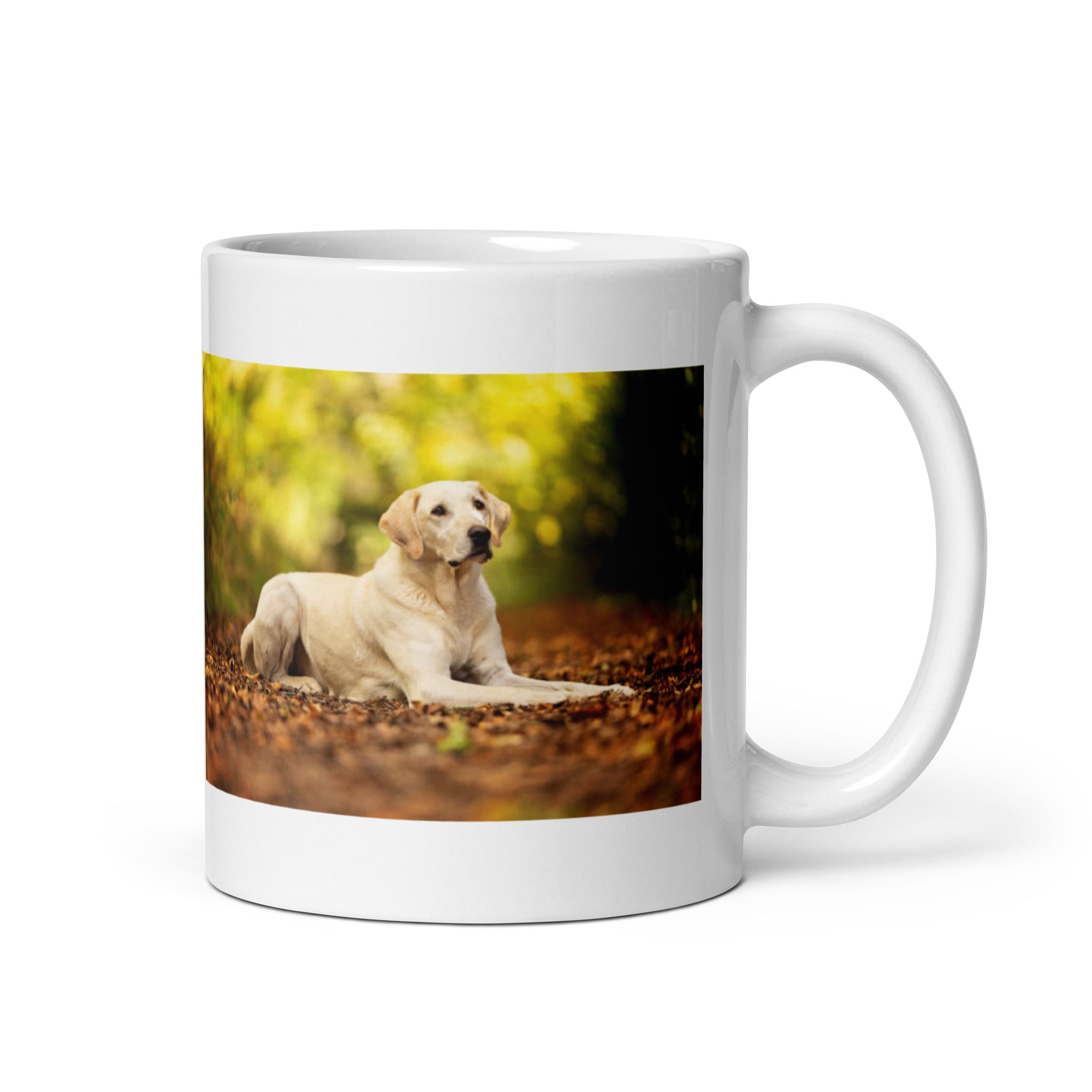 "Labrador Retriever Mug #1: The Friendly Fetch Enthusiast (Ceramic)"