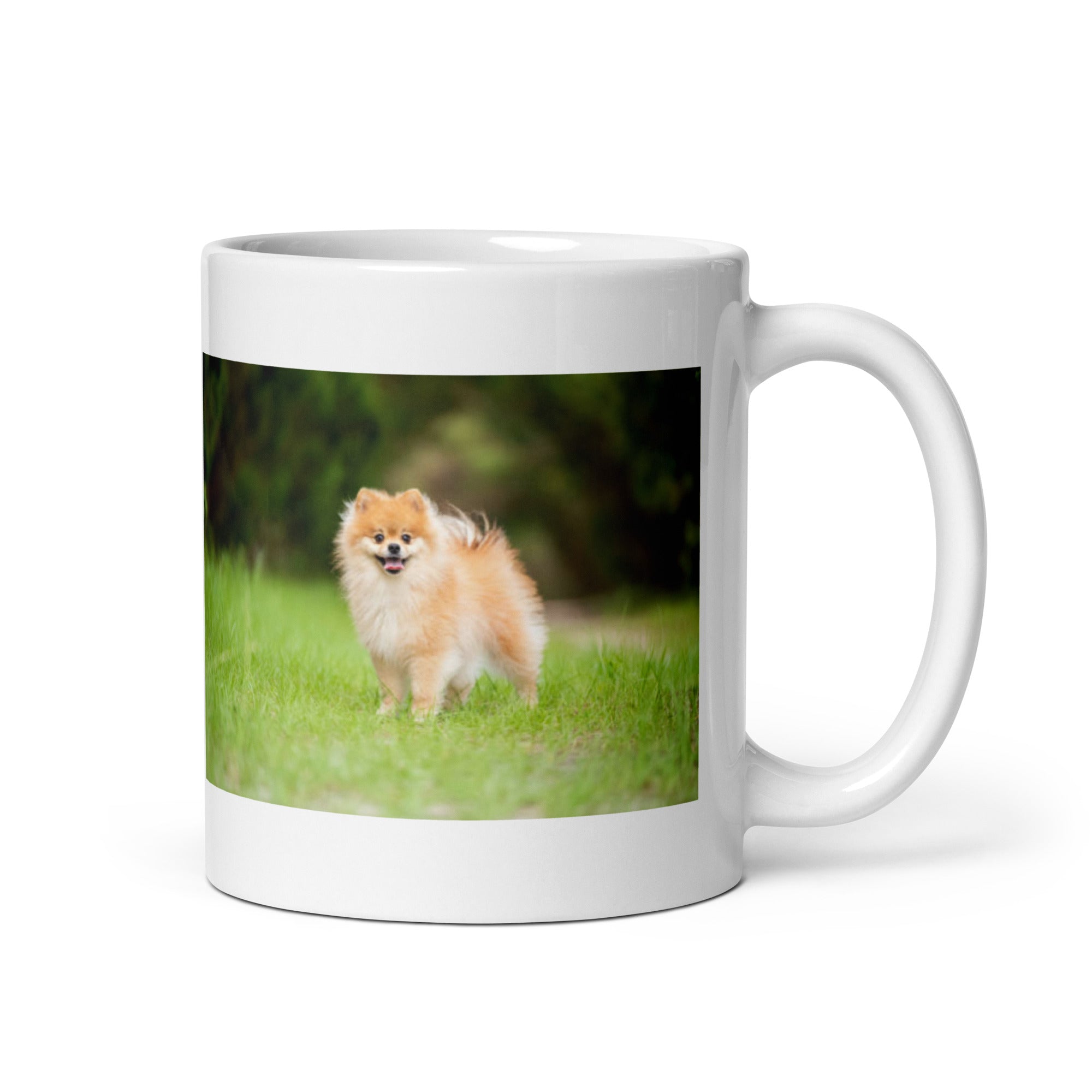 "Pomeranian Mug #1: The Tiny Fluffball (Ceramic)" - 0