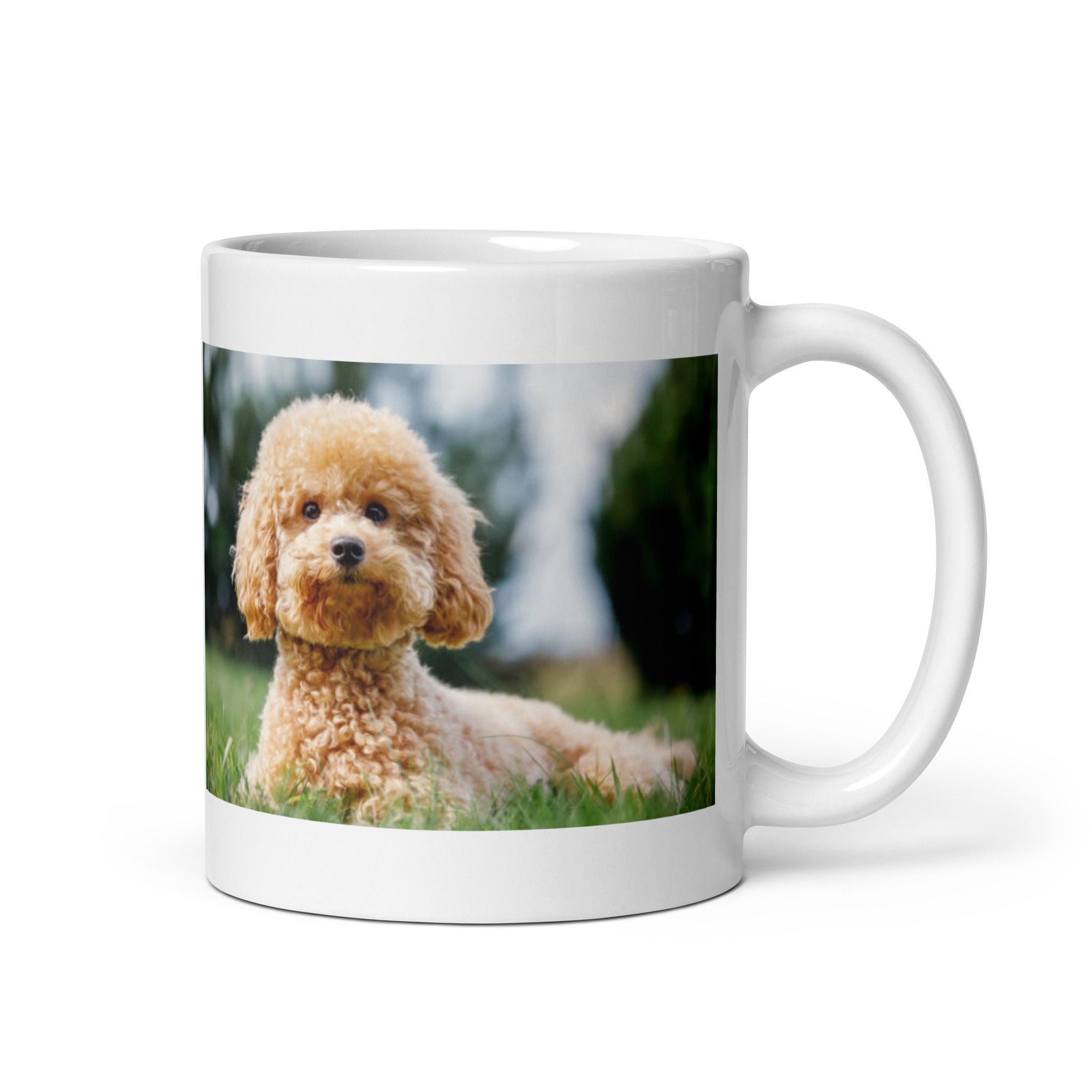 "Poodle Mug #1: The Intelligent Showstopper (Ceramic)" - 0