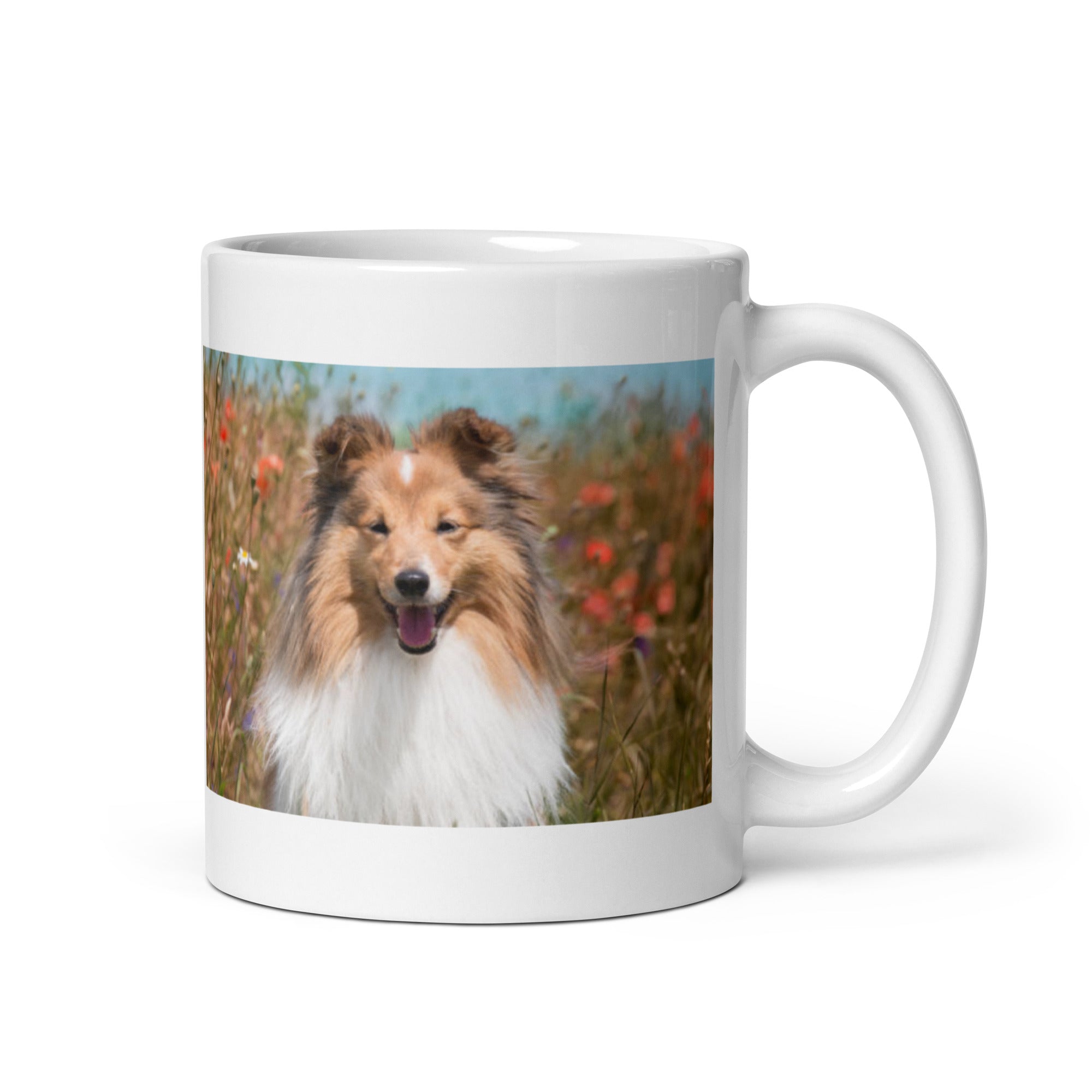 "Shetland Sheepdog Mug #1: The Miniature Herder (Ceramic)" - 0