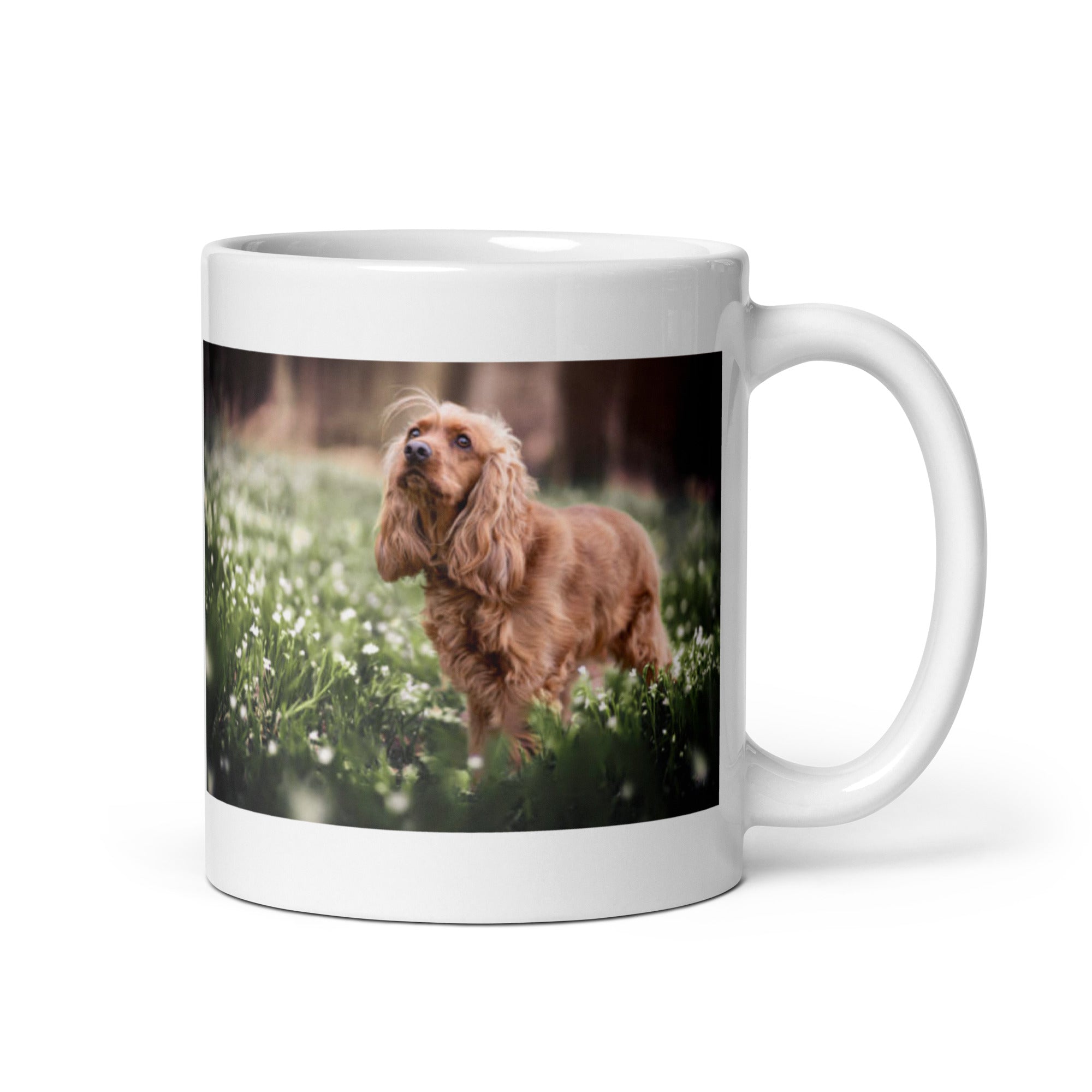 "Spaniel Mug #1: The Eager Retriever (Ceramic)"