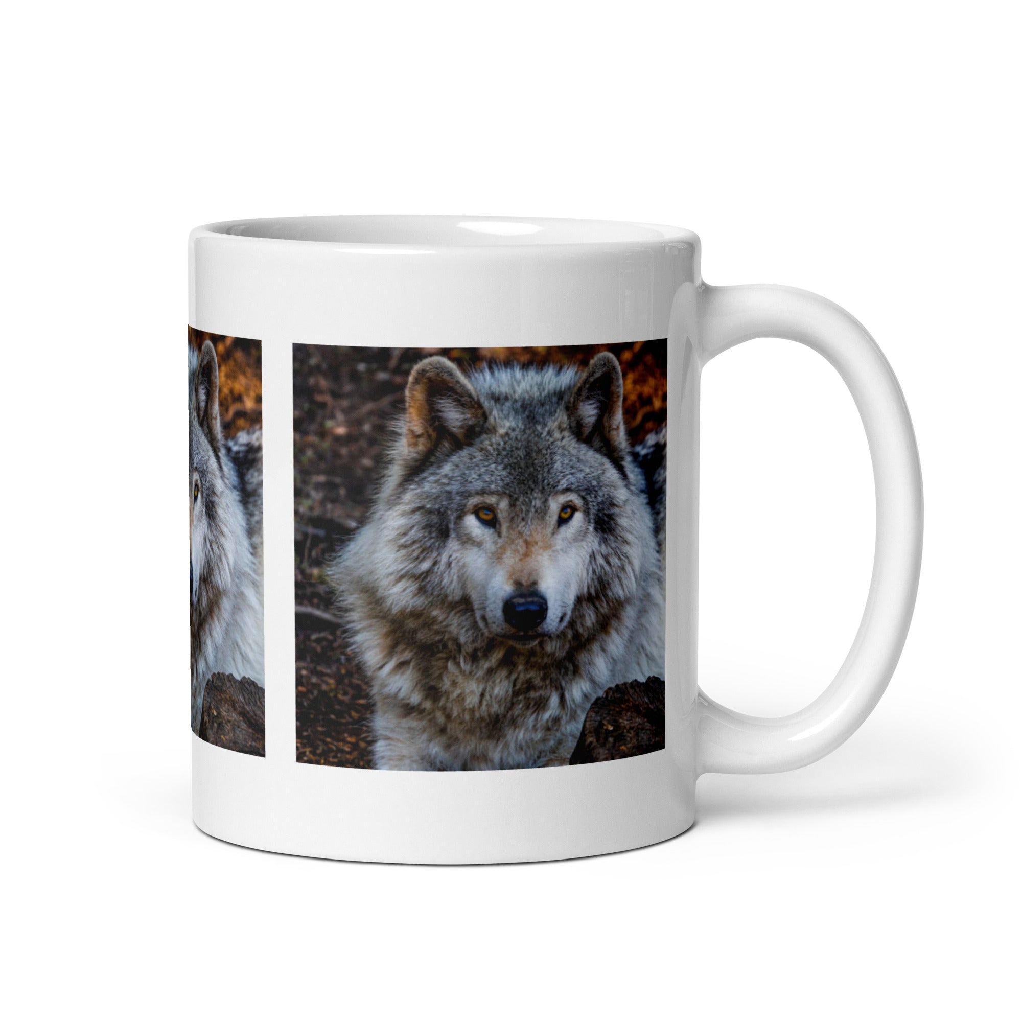 "Wolf Mug #1: The Howling Wanderer (Ceramic)"