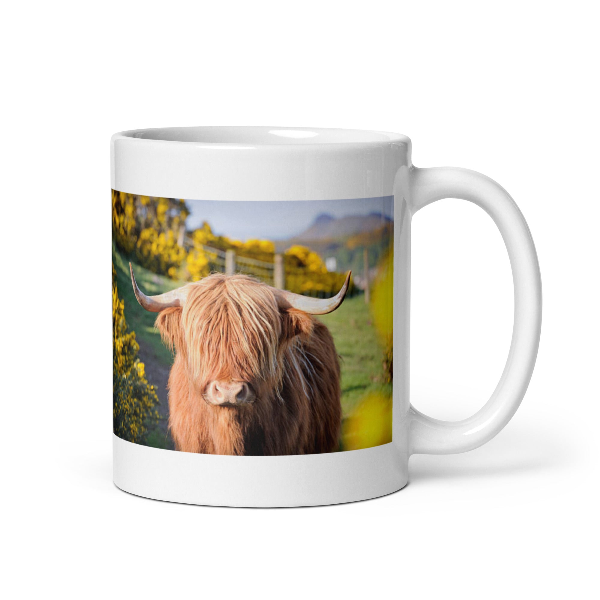 "Cattle Mug #1: The Gentle Grazer (Ceramic)" - 0