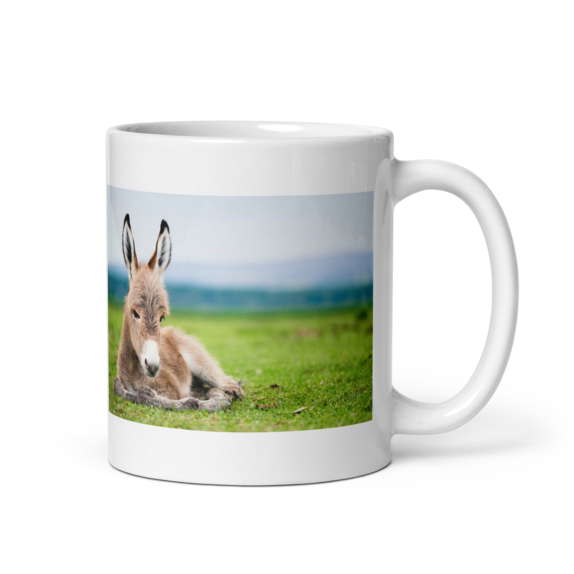 "Donkey Mug #1: The Steadfast Companion (Ceramic)" - 0