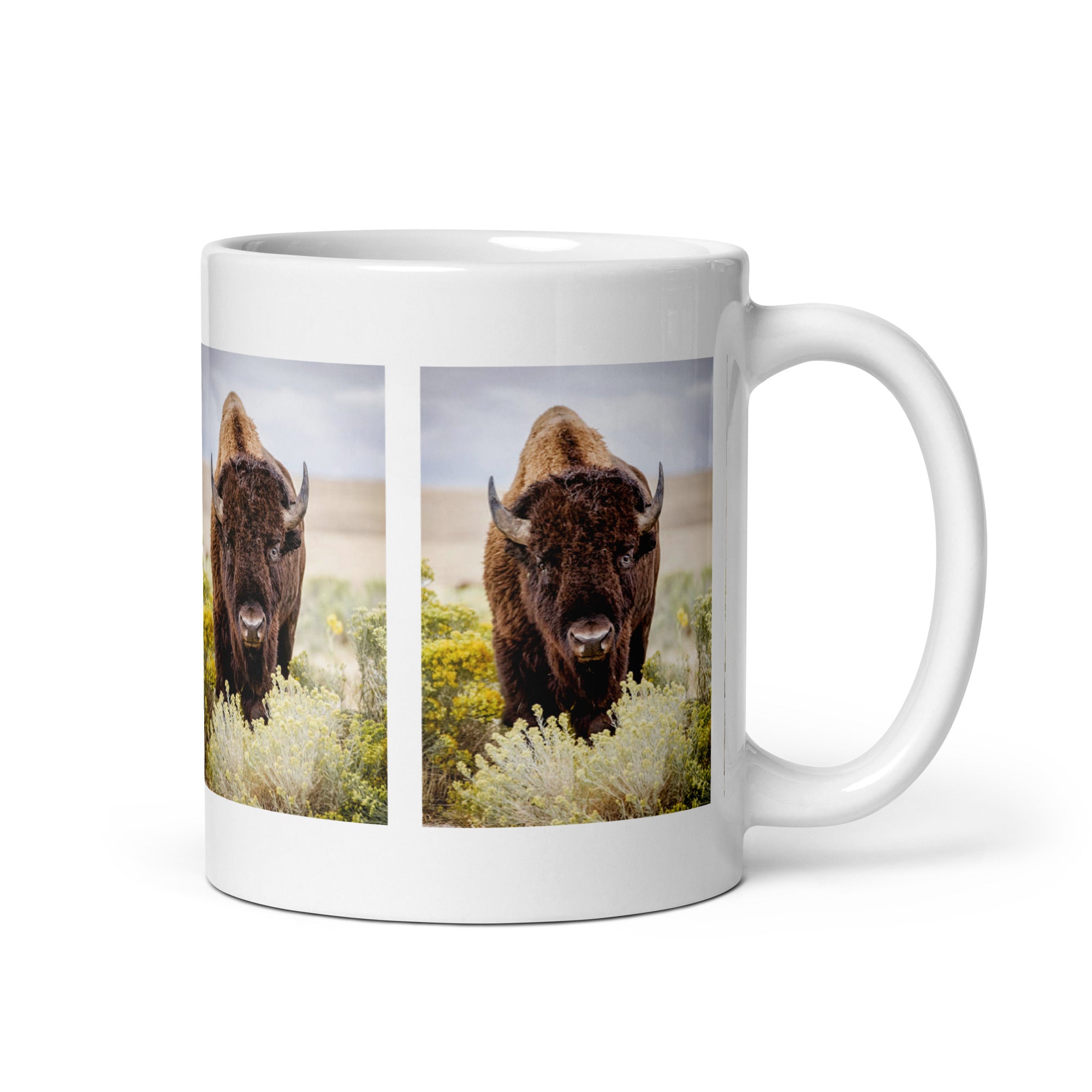 "Bison Mug #1: The Roaming Giant (Ceramic)"