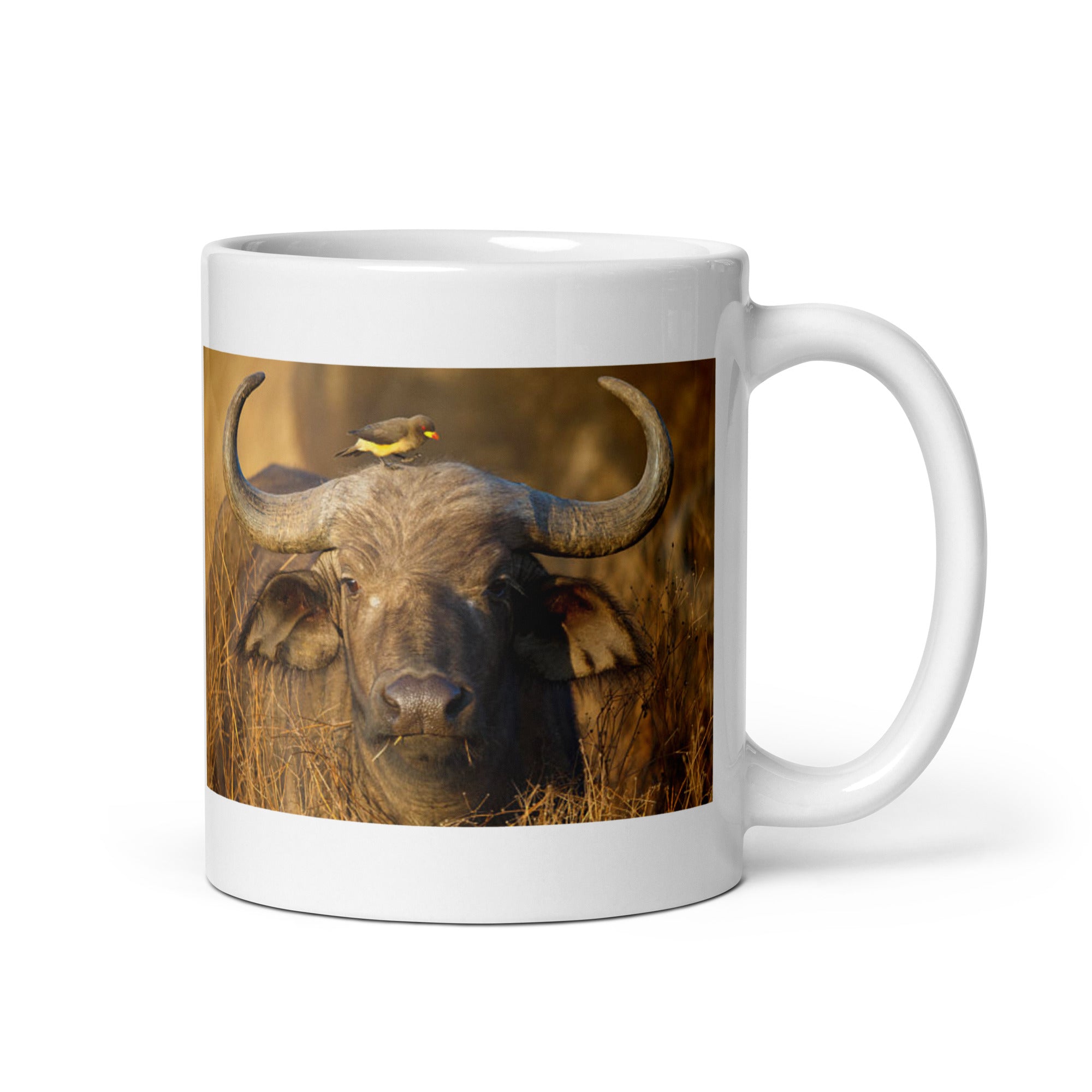 "Buffalo Mug #1: The Herd's Guardian (Ceramic)" - 0