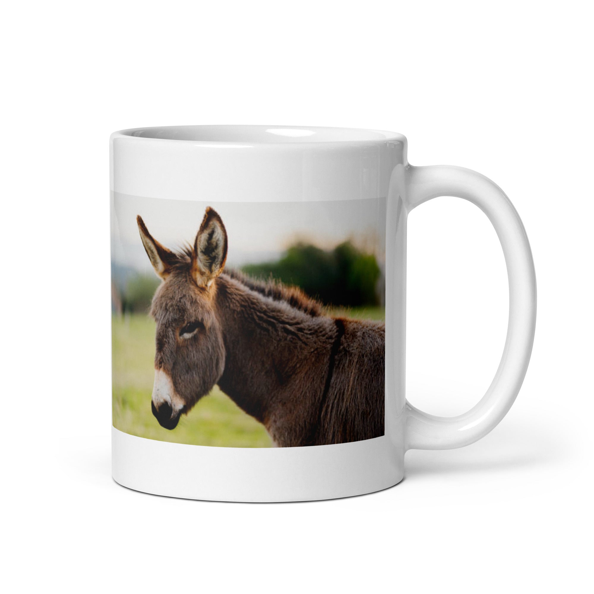 "Donkey Mug #1: The Sure-Footed Friend (Ceramic)" - 0