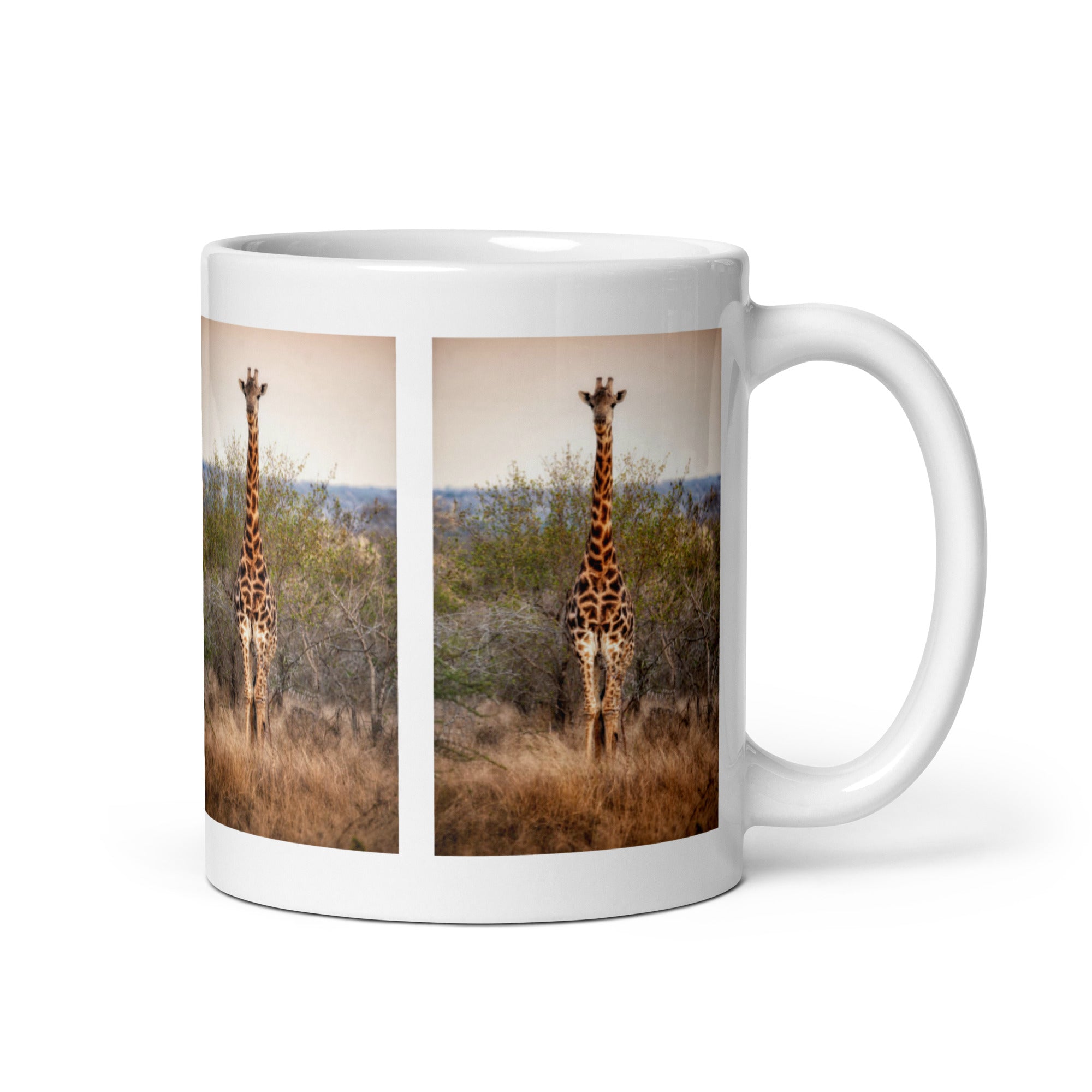 "Giraffe Mug #1: The Towering Browsers (Ceramic)" - 0