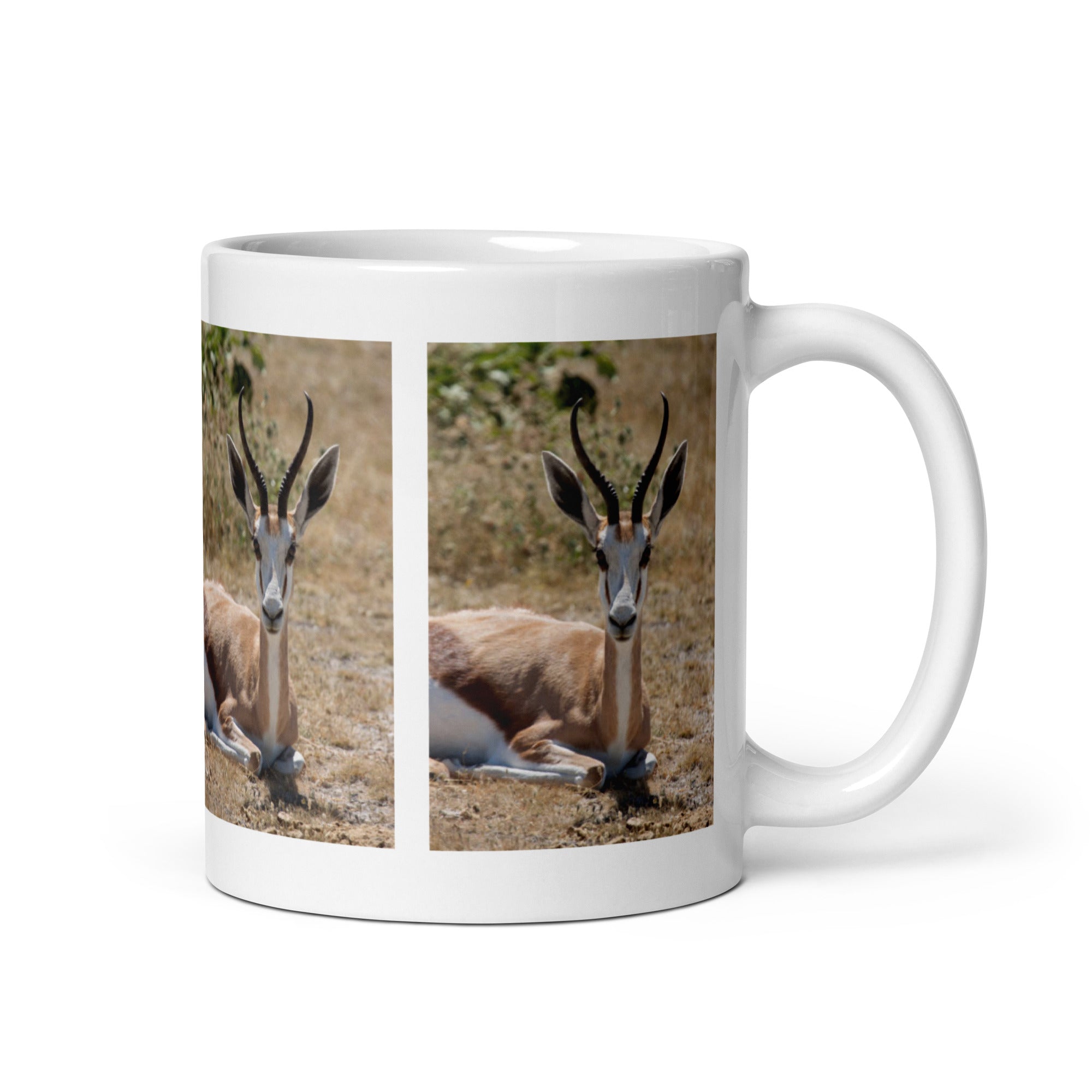 "Springbok Mug #1: The Pronking Gazelle (Ceramic)"