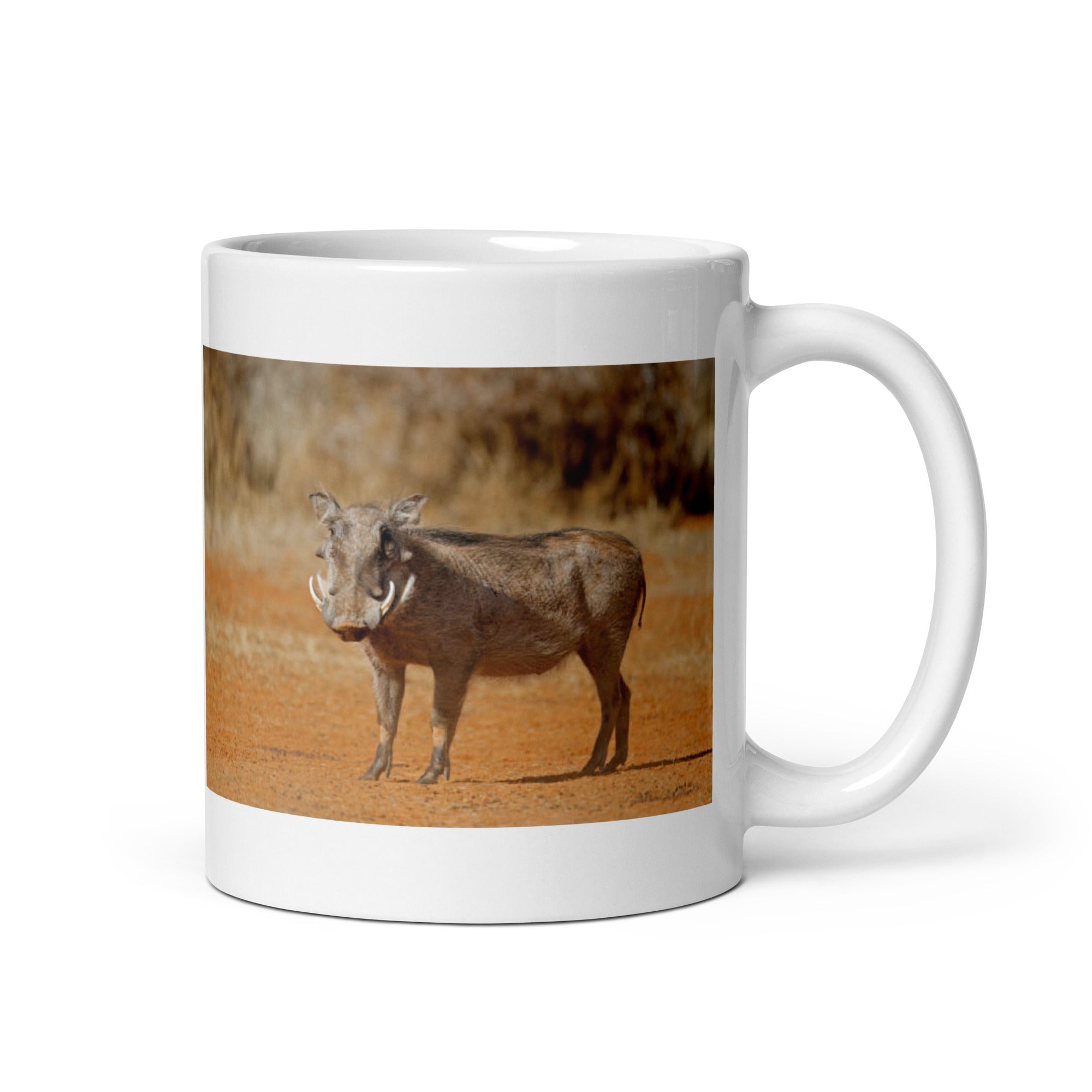 "Warthog Mug #1: The Tusked Grazer (Ceramic)" - 0