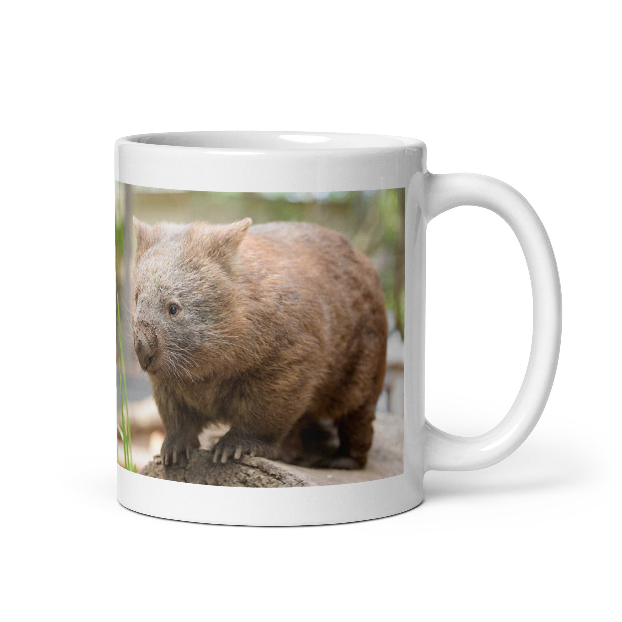 "Wombat Mug #1: The Burrow Builder (Ceramic)" - 0